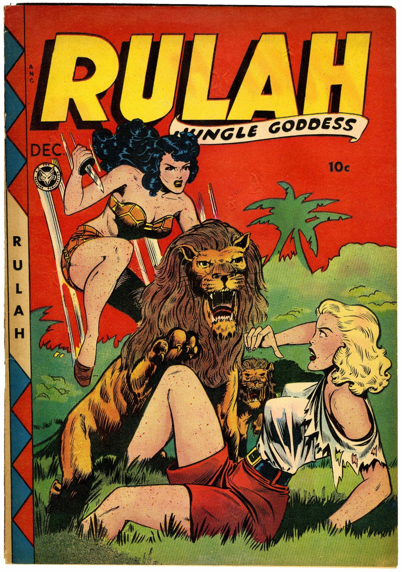 Read online Rulah - Jungle Goddess comic -  Issue #21 - 1