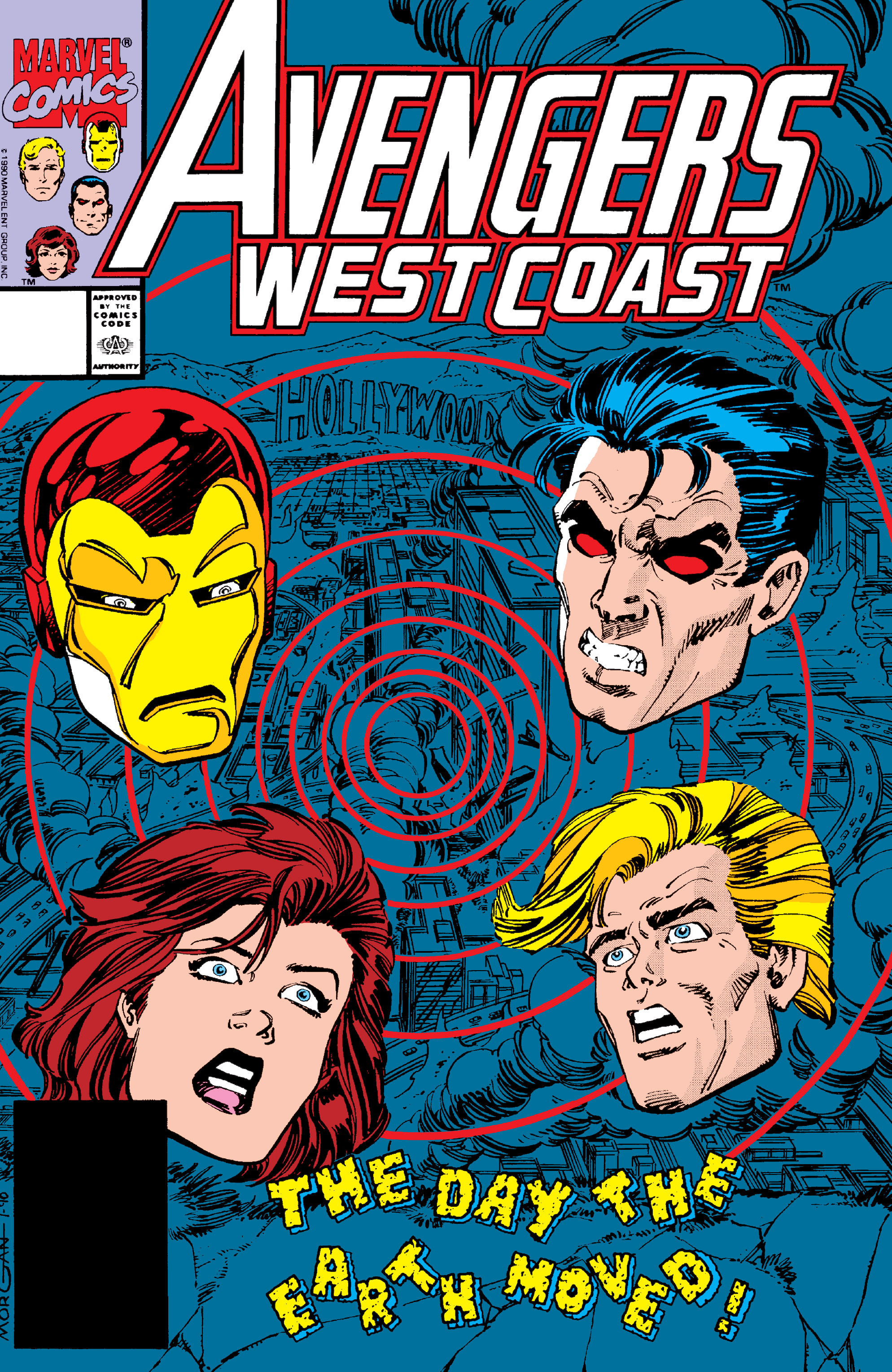 Read online Avengers West Coast (1989) comic -  Issue #58 - 1