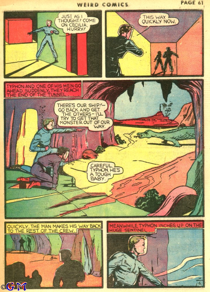 Read online Weird Comics comic -  Issue #3 - 63