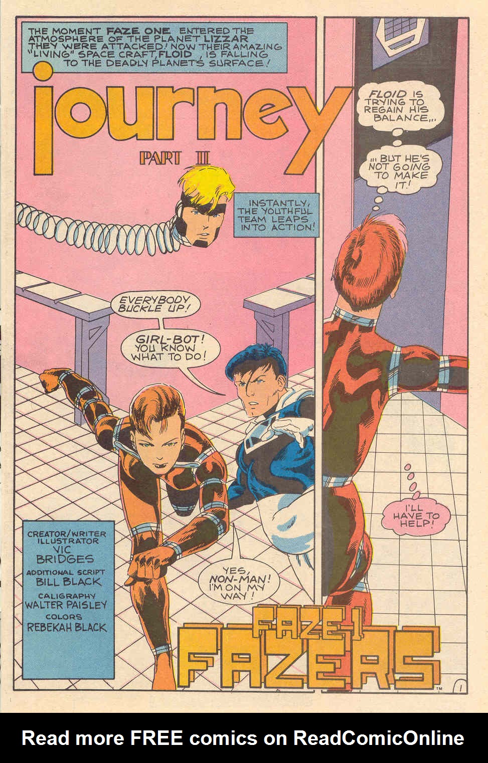 Read online Faze One Fazers comic -  Issue #2 - 3