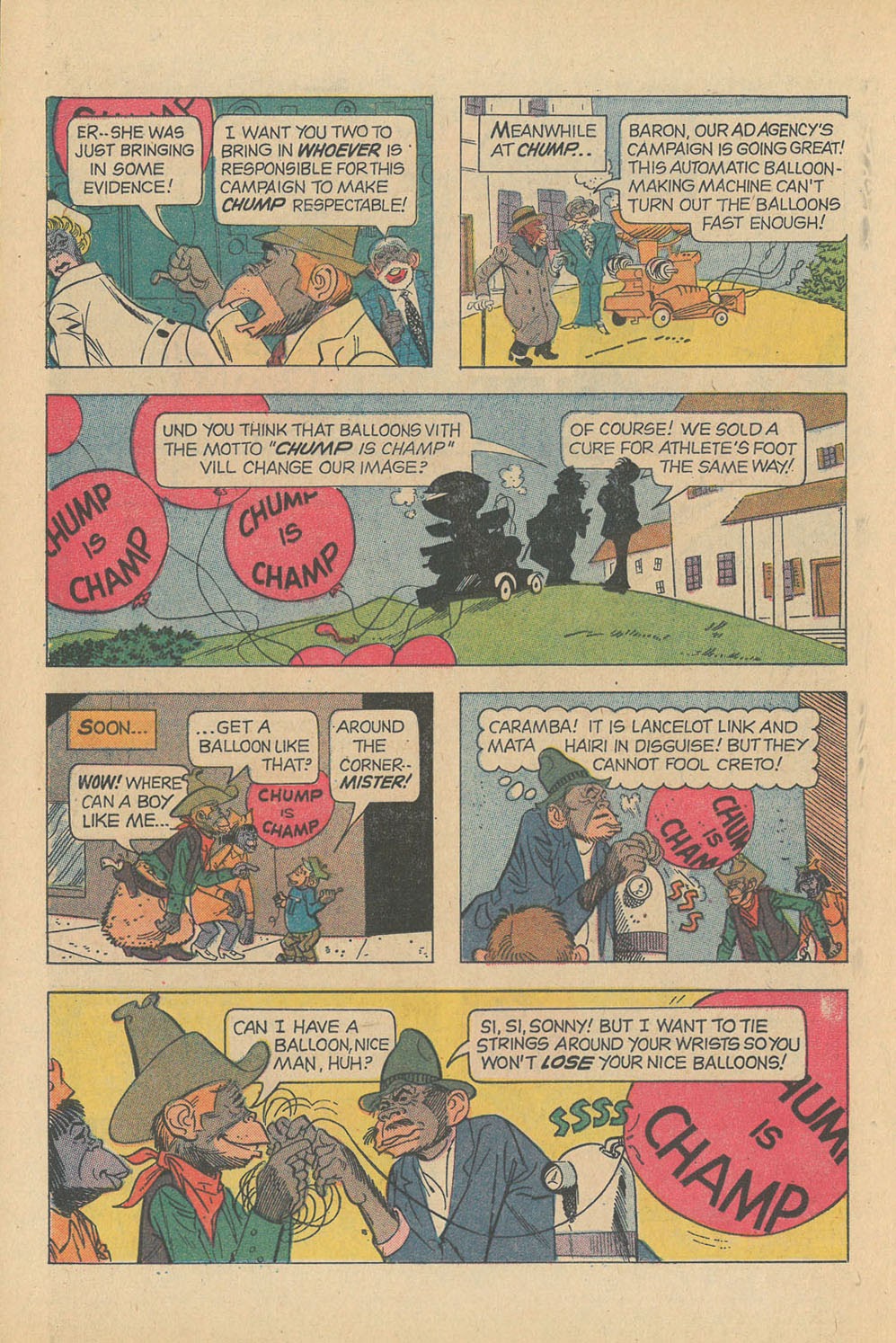 Read online Lancelot Link Secret Chimp comic -  Issue #8 - 21