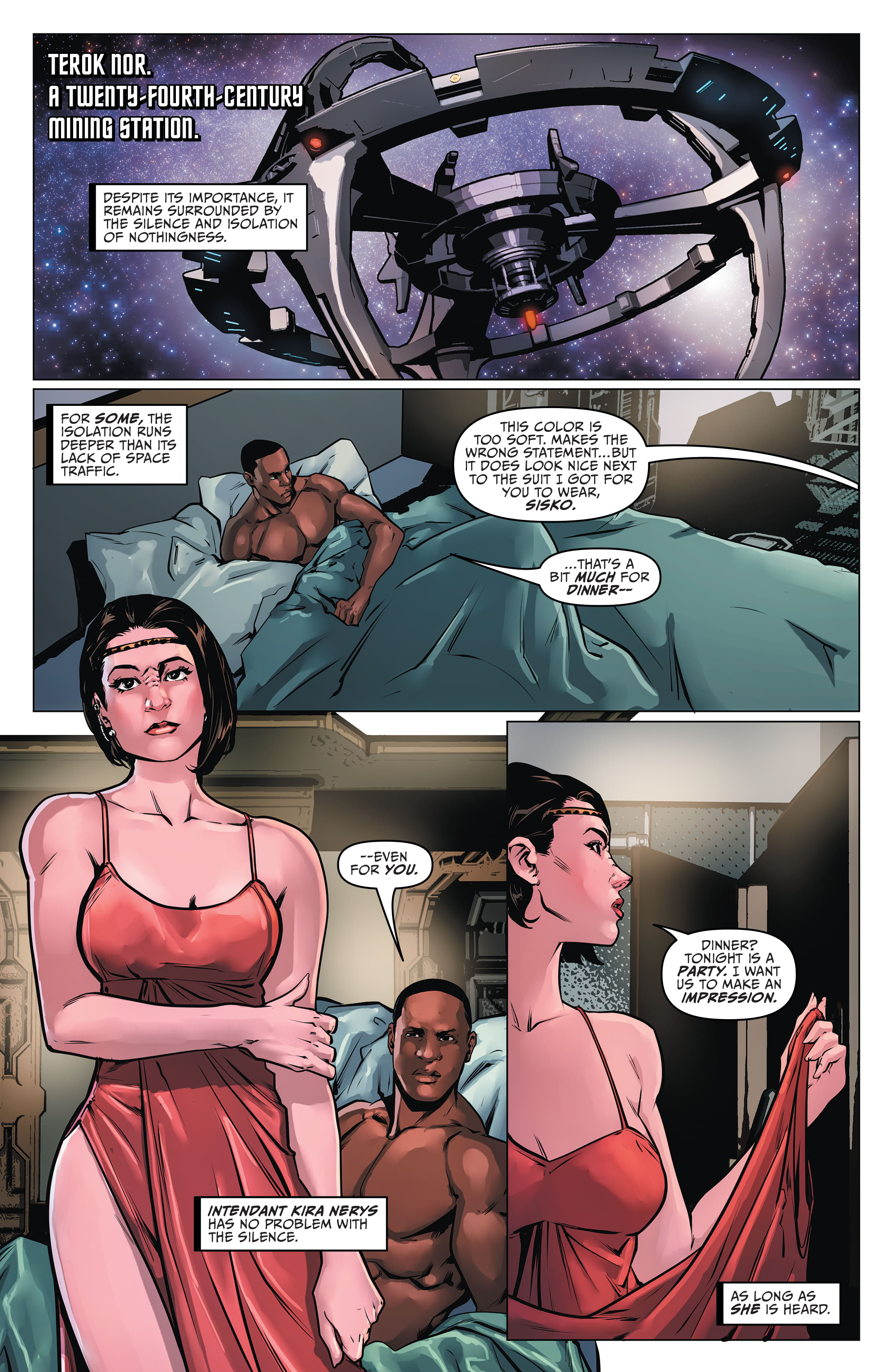 Read online Star Trek: The Mirror War - Sisko comic -  Issue # Full - 3