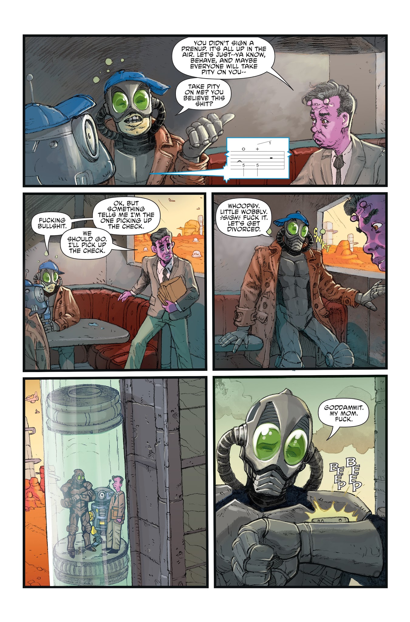 Read online Galaktikon comic -  Issue #1 - 7