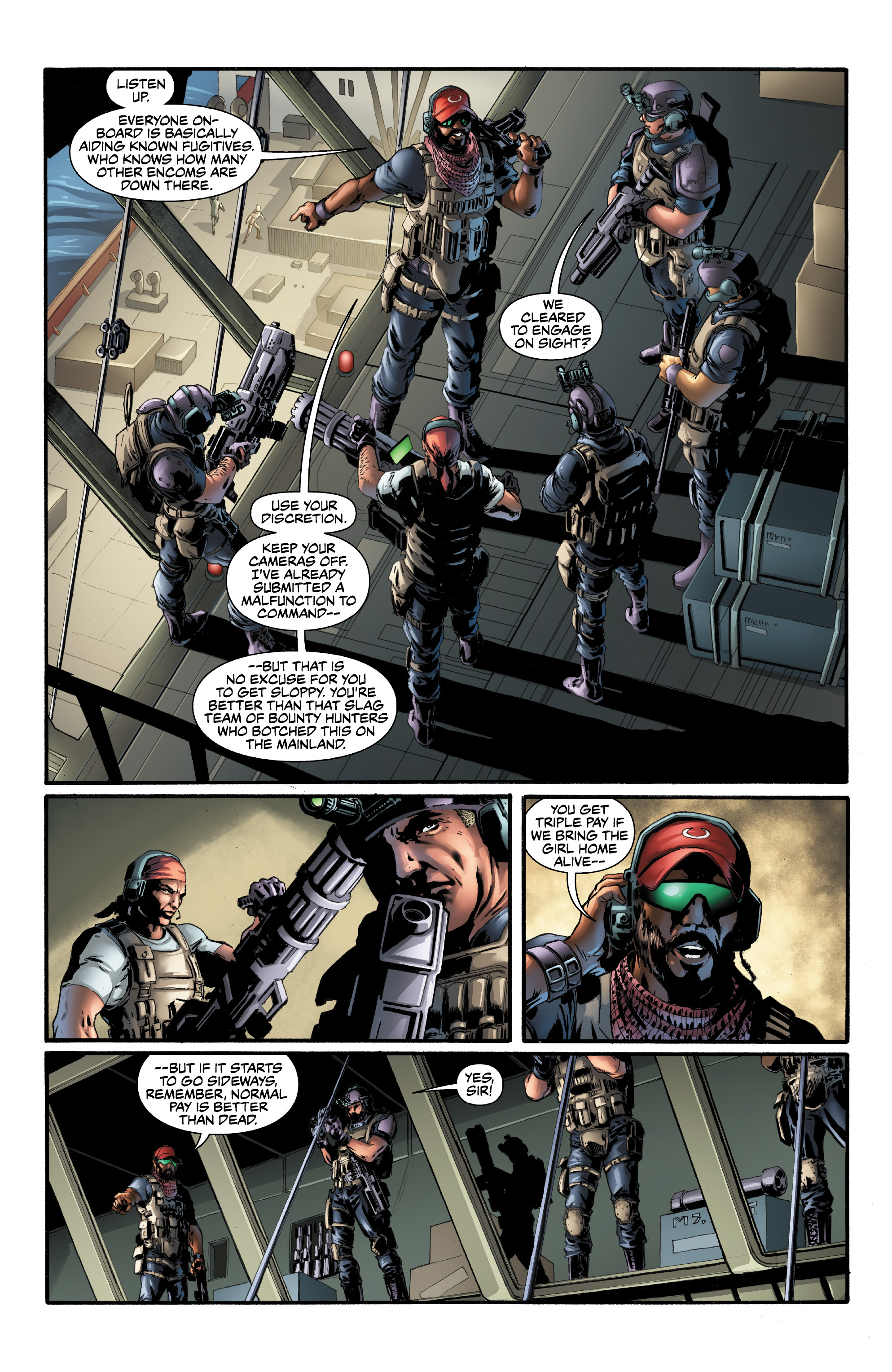 Read online Lone Wolf 2100: Chase the Setting Sun comic -  Issue #3 - 5