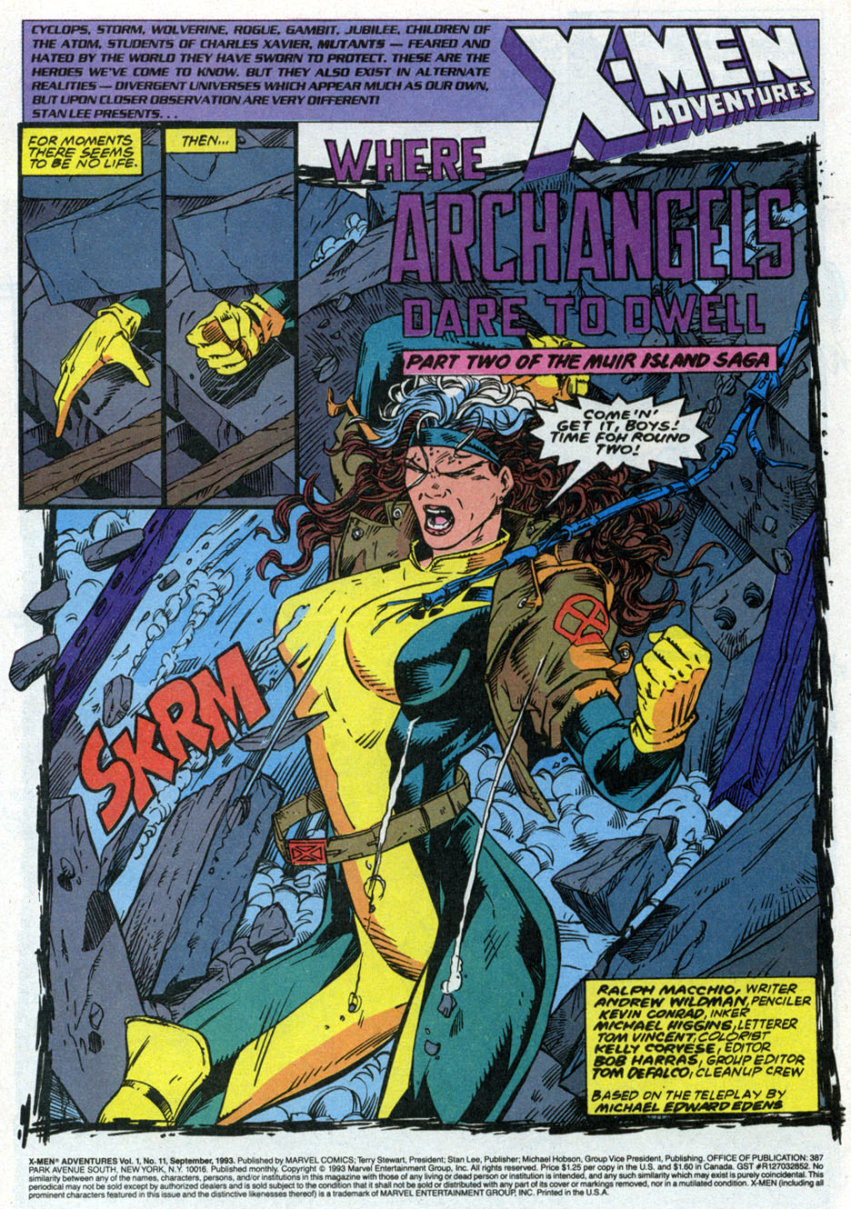 Read online X-Men Adventures (1992) comic -  Issue #11 - 2