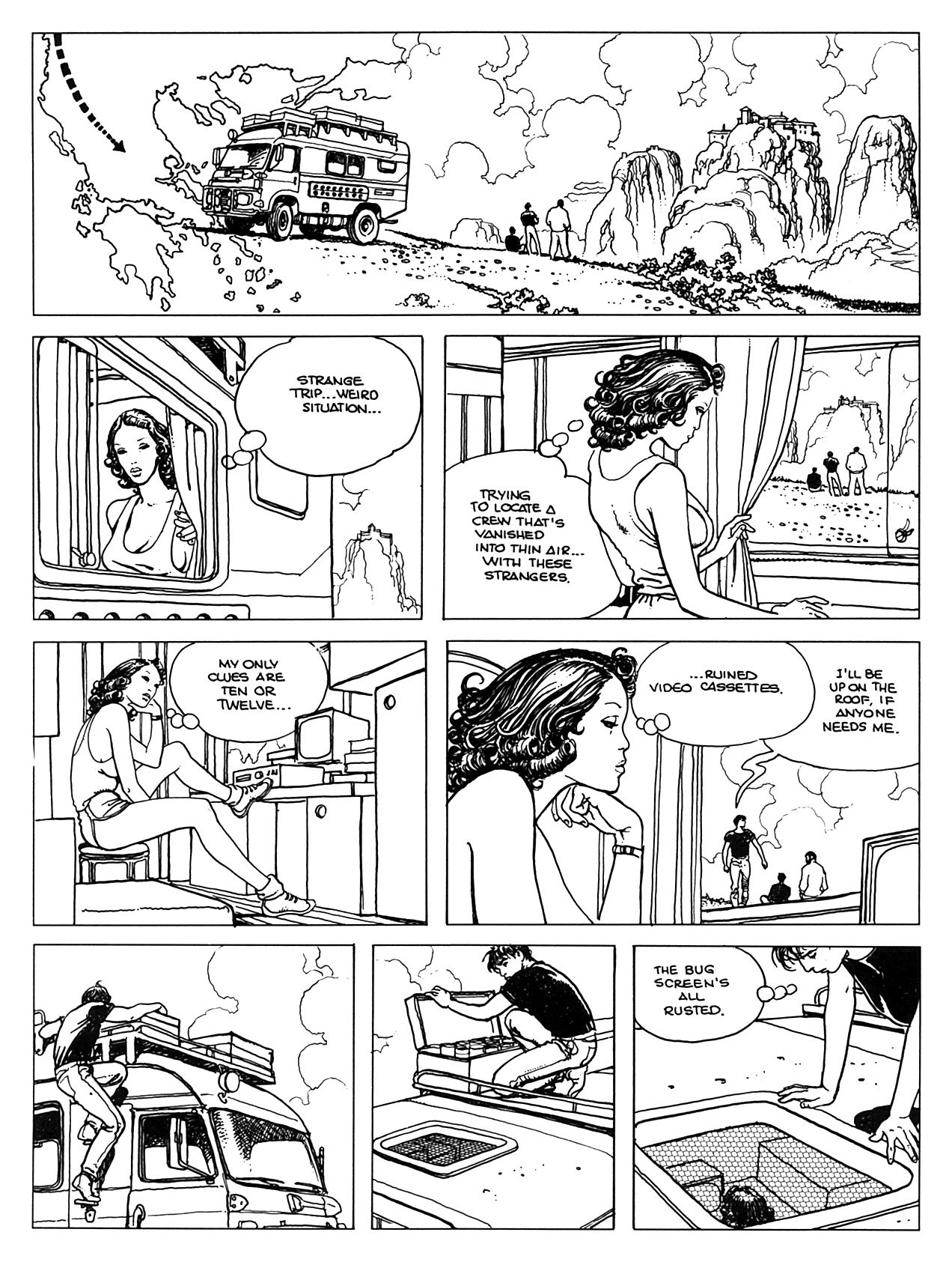 Read online Perchance to dream - The Indian adventures of Giuseppe Bergman comic -  Issue # TPB - 25