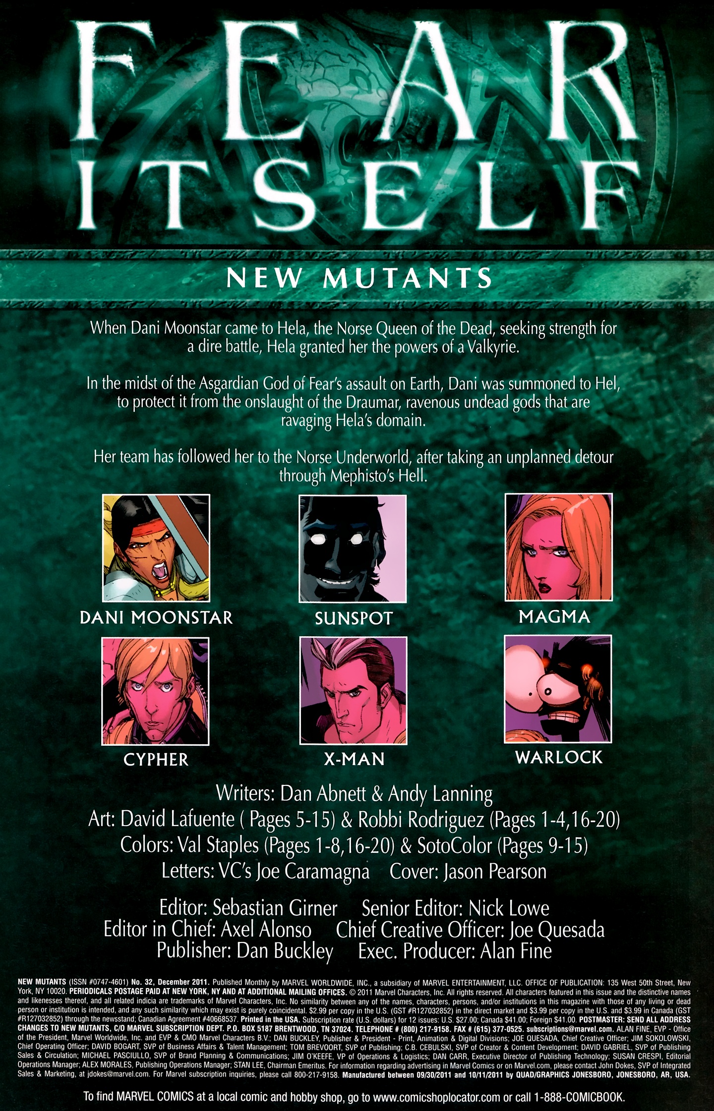 Read online New Mutants (2009) comic -  Issue #32 - 3