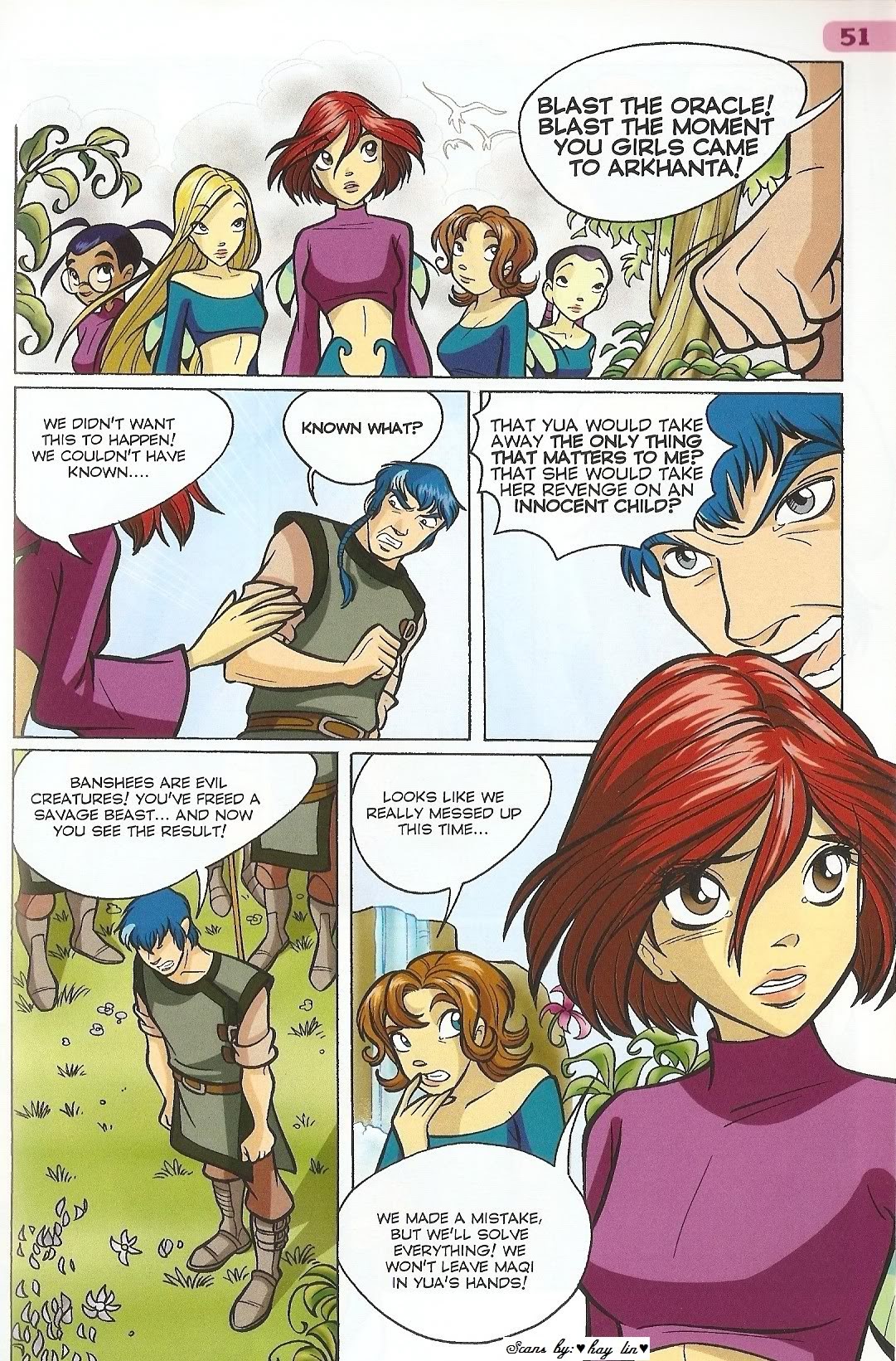 Read online W.i.t.c.h. comic -  Issue #33 - 34