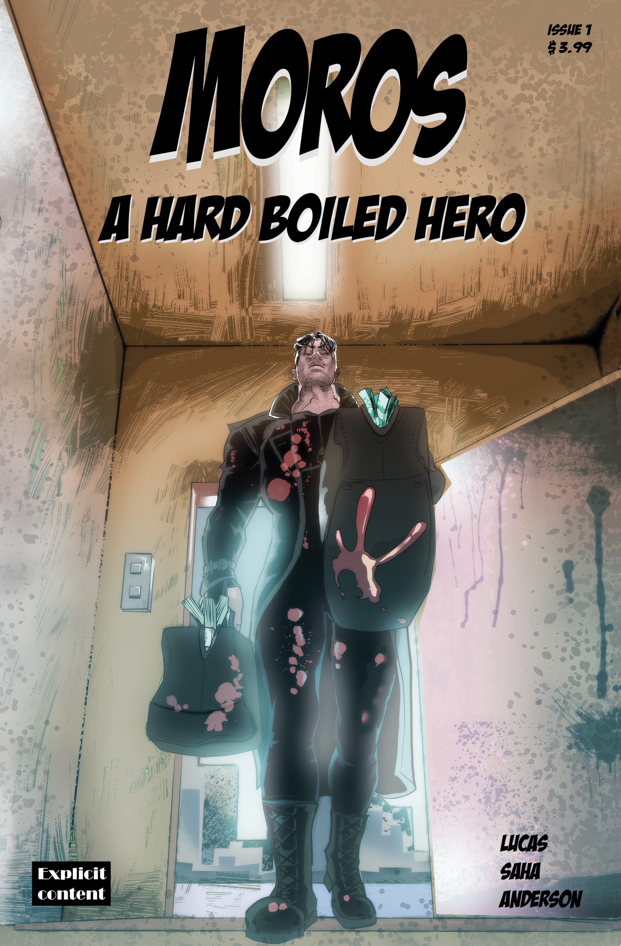 Read online Moros: A Hard Boiled Hero comic -  Issue #1 - 1