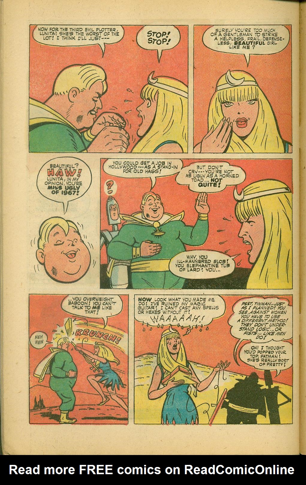 Read online Fatman, The Human Flying Saucer comic -  Issue #2 - 64