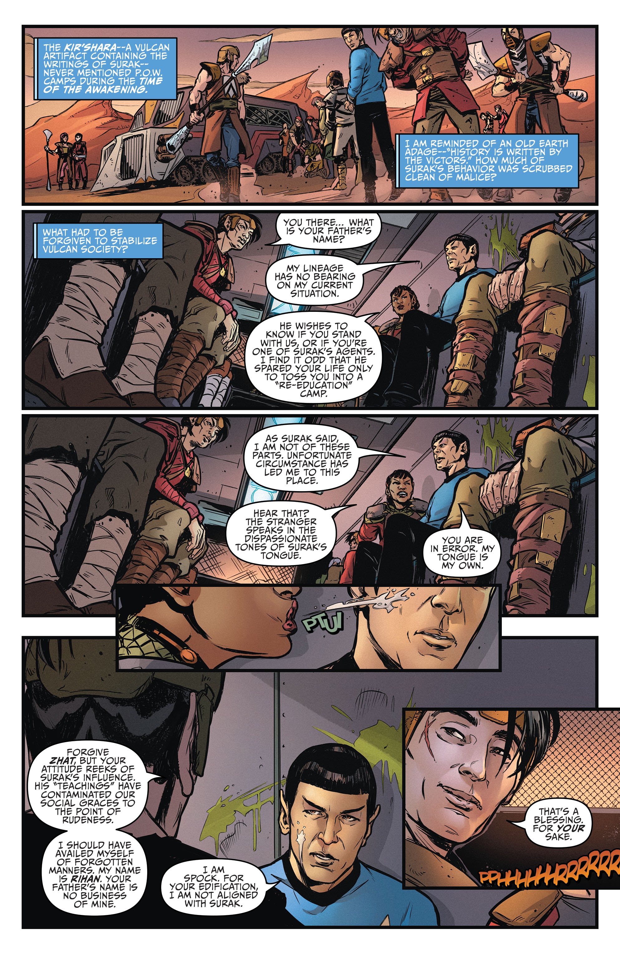 Read online Star Trek: Year Five comic -  Issue #20 - 8