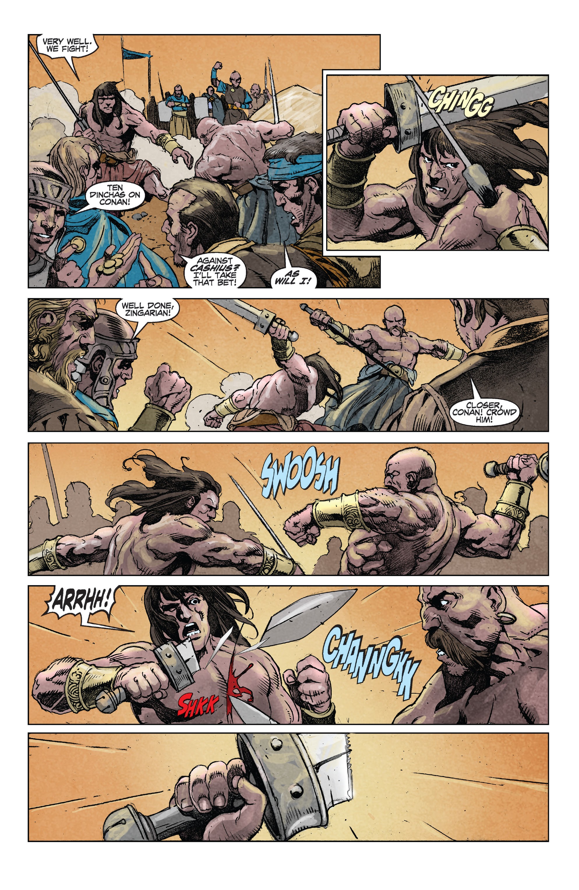 Read online Conan Chronicles Epic Collection comic -  Issue # TPB The Battle of Shamla Pass (Part 1) - 36
