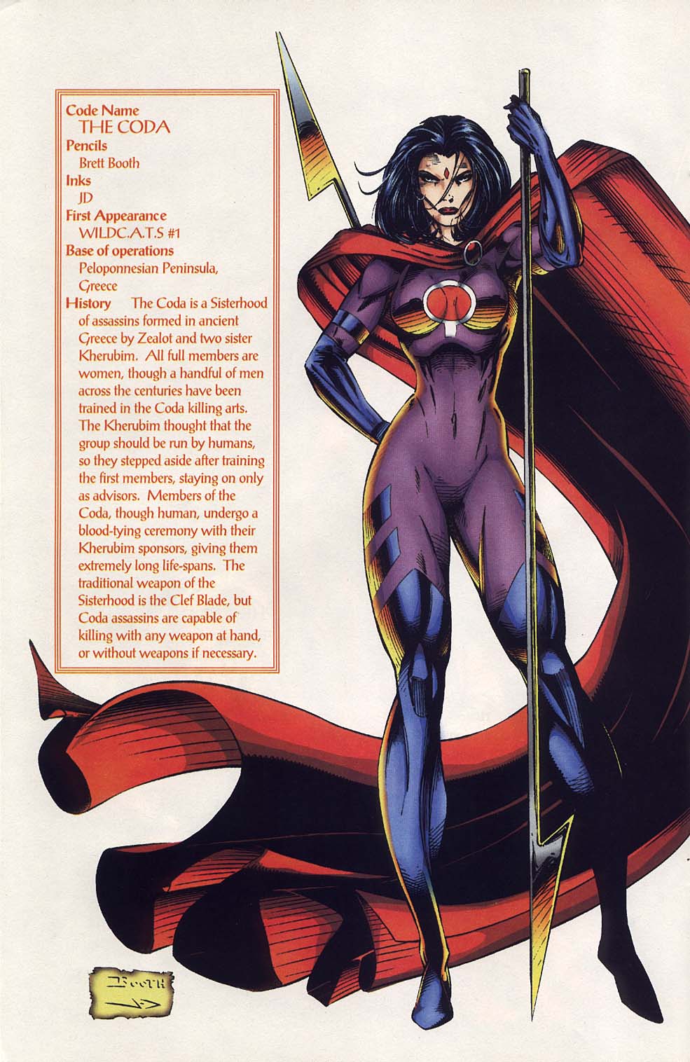 Read online WildC.A.T.s Sourcebook comic -  Issue #1 - 6