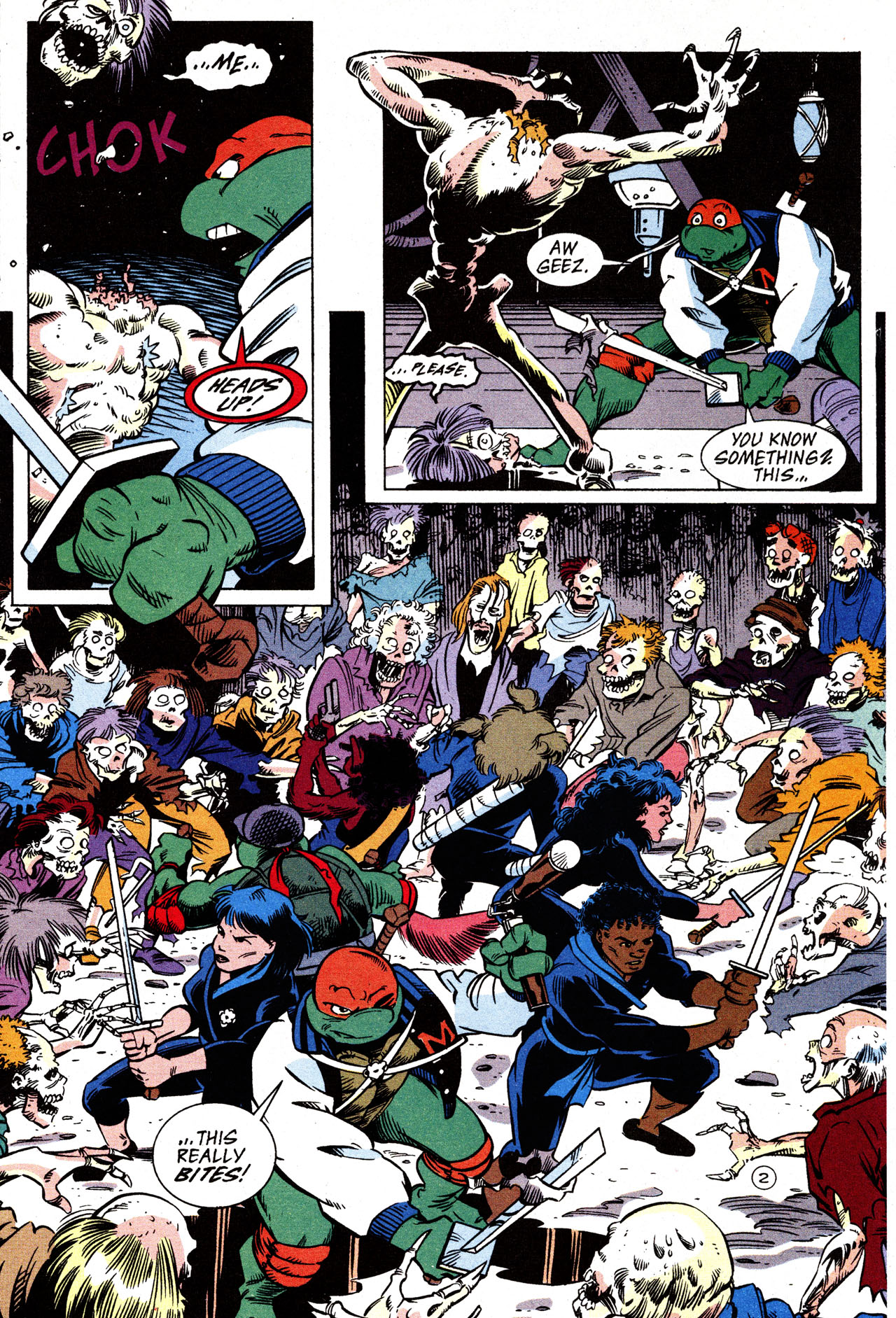 Read online Teenage Mutant Ninja Turtles Adventures (1989) comic -  Issue #66 - 4