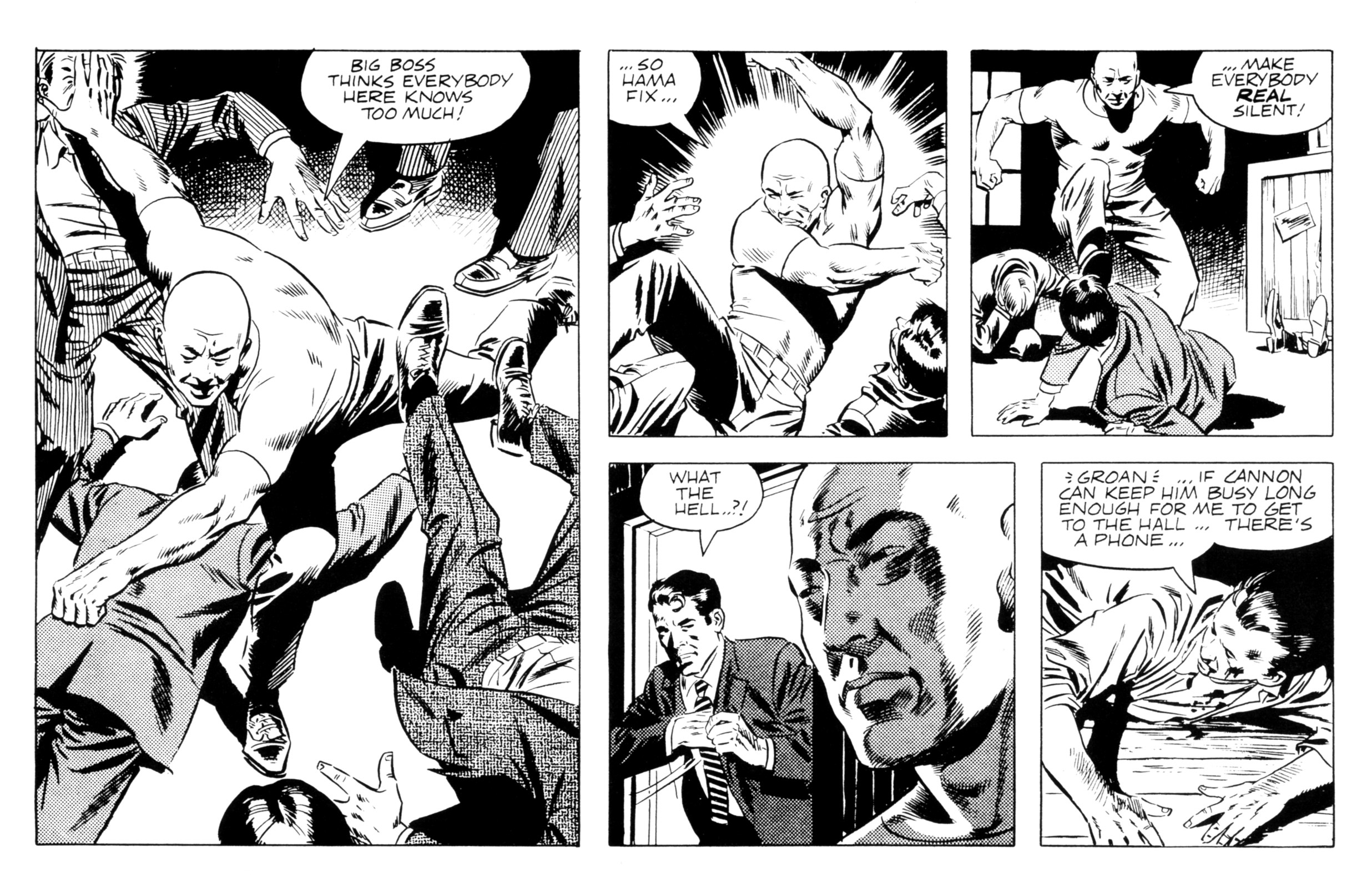 Read online Wallace Wood's Cannon comic -  Issue #7 - 8