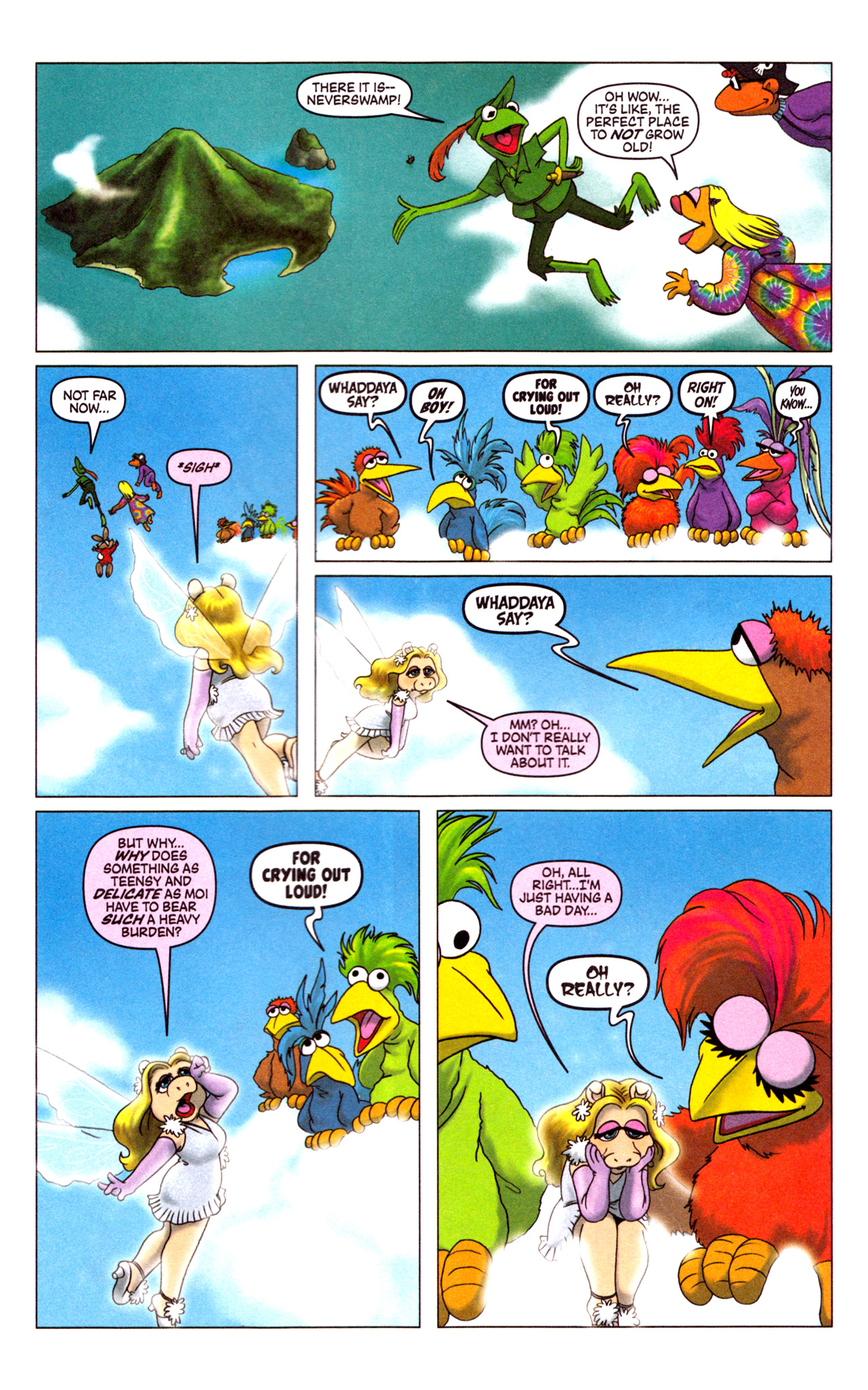 Read online Muppet Peter Pan comic -  Issue #2 - 7