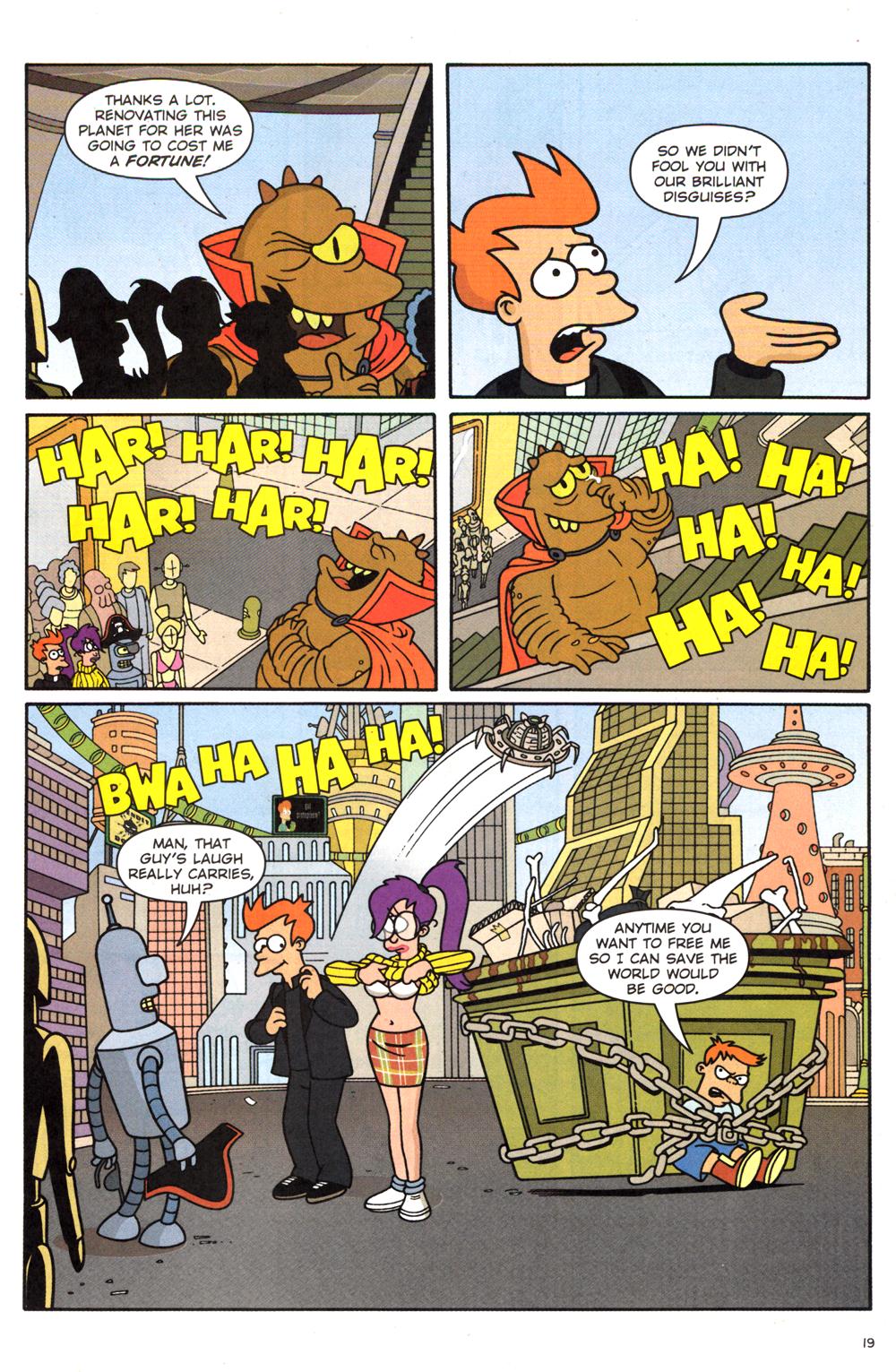 Read online Futurama Comics comic -  Issue #17 - 20