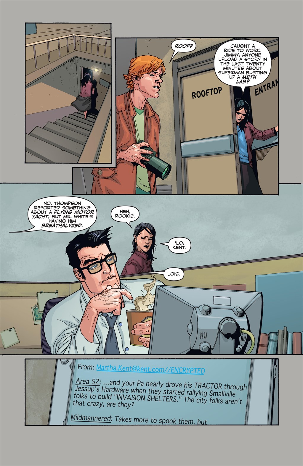 Read online Superman: Birthright (2003) comic -  Issue # _Deluxe Edition (Part 3) - 18
