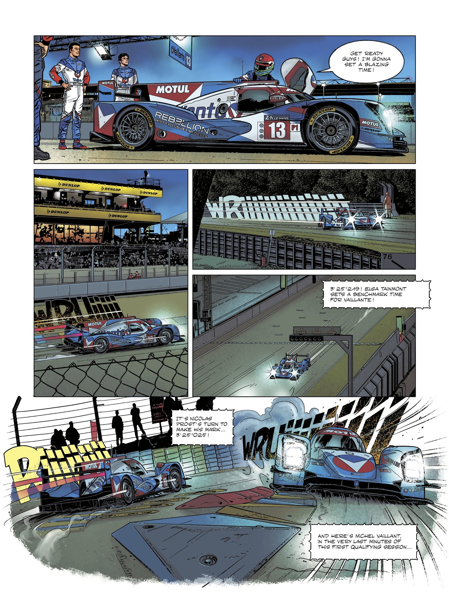 Read online Michel Vaillant comic -  Issue #6 - 36