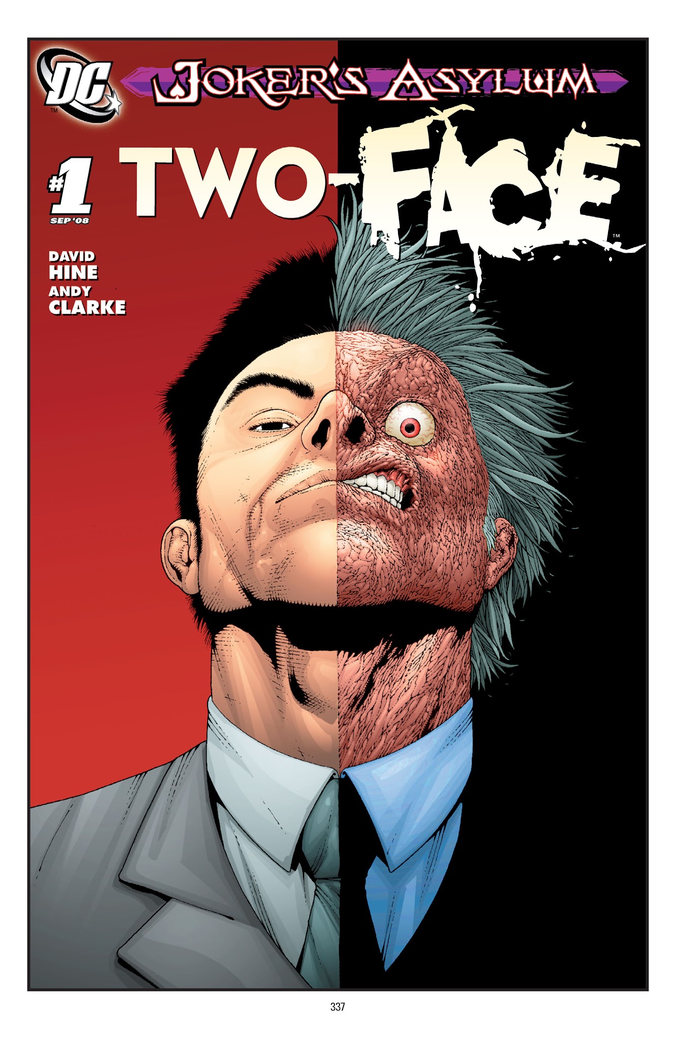 Read online Two-Face: A Celebration of 75 Years comic -  Issue # TPB - 338