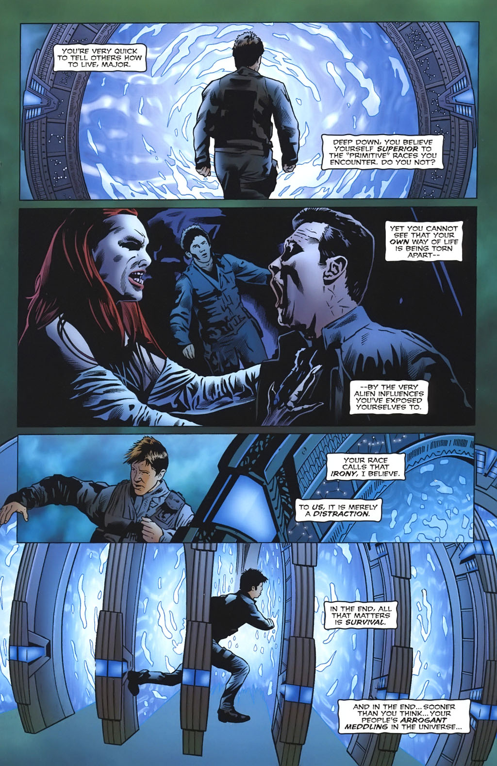 Read online Stargate Atlantis: Wraithfall comic -  Issue #2 - 19