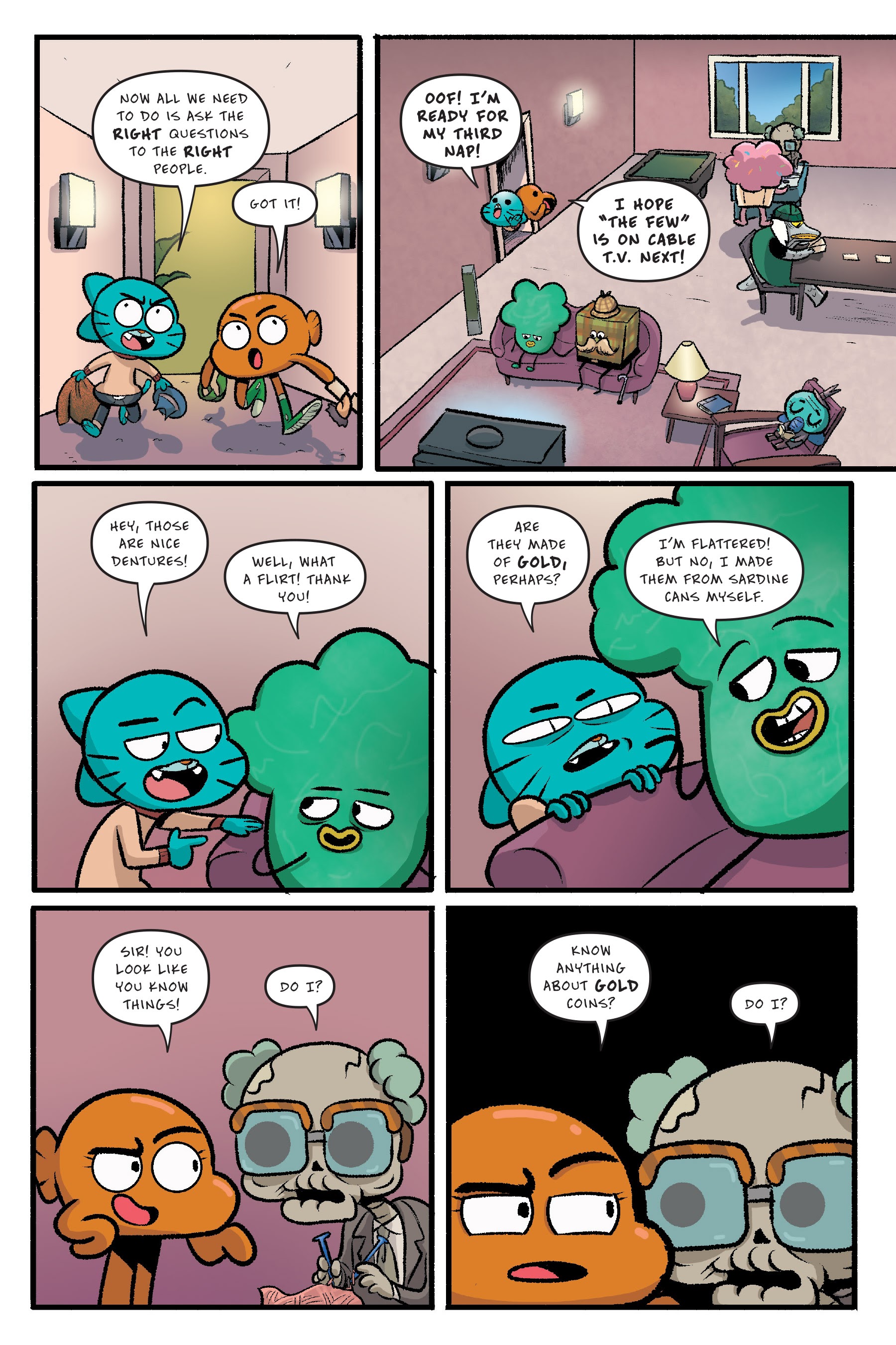 Read online The Amazing World of Gumball: The Storm comic -  Issue # TPB - 137