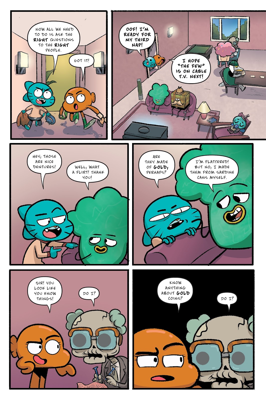 The Amazing World of Gumball: The Storm issue TPB - Page 137