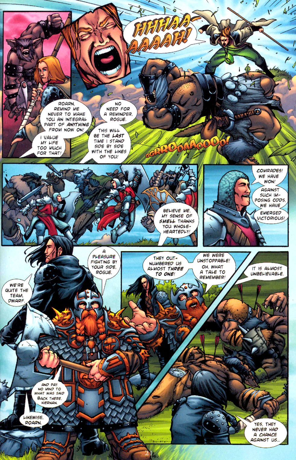 Read online Dungeons And Dragons: In The Shadow Of Dragons comic -  Issue #5 - 22