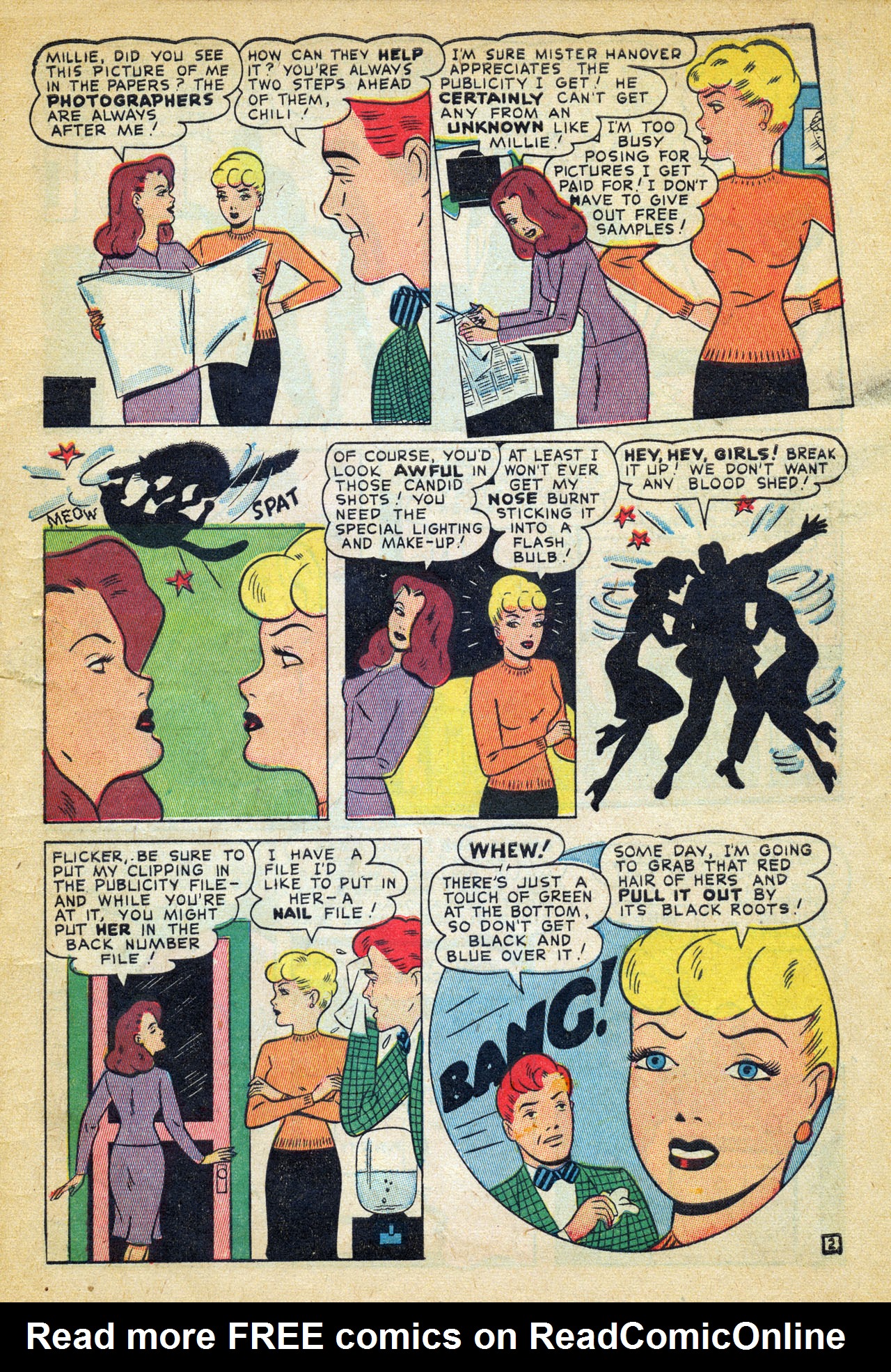 Read online Millie the Model comic -  Issue #8 - 5