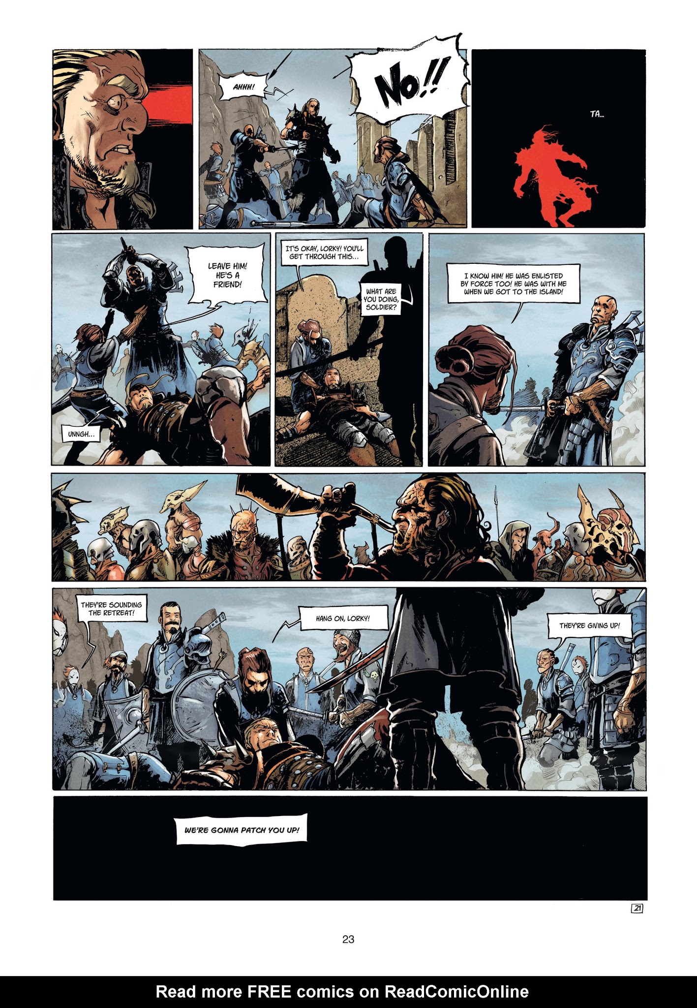 Read online Angor comic -  Issue #3 - 23