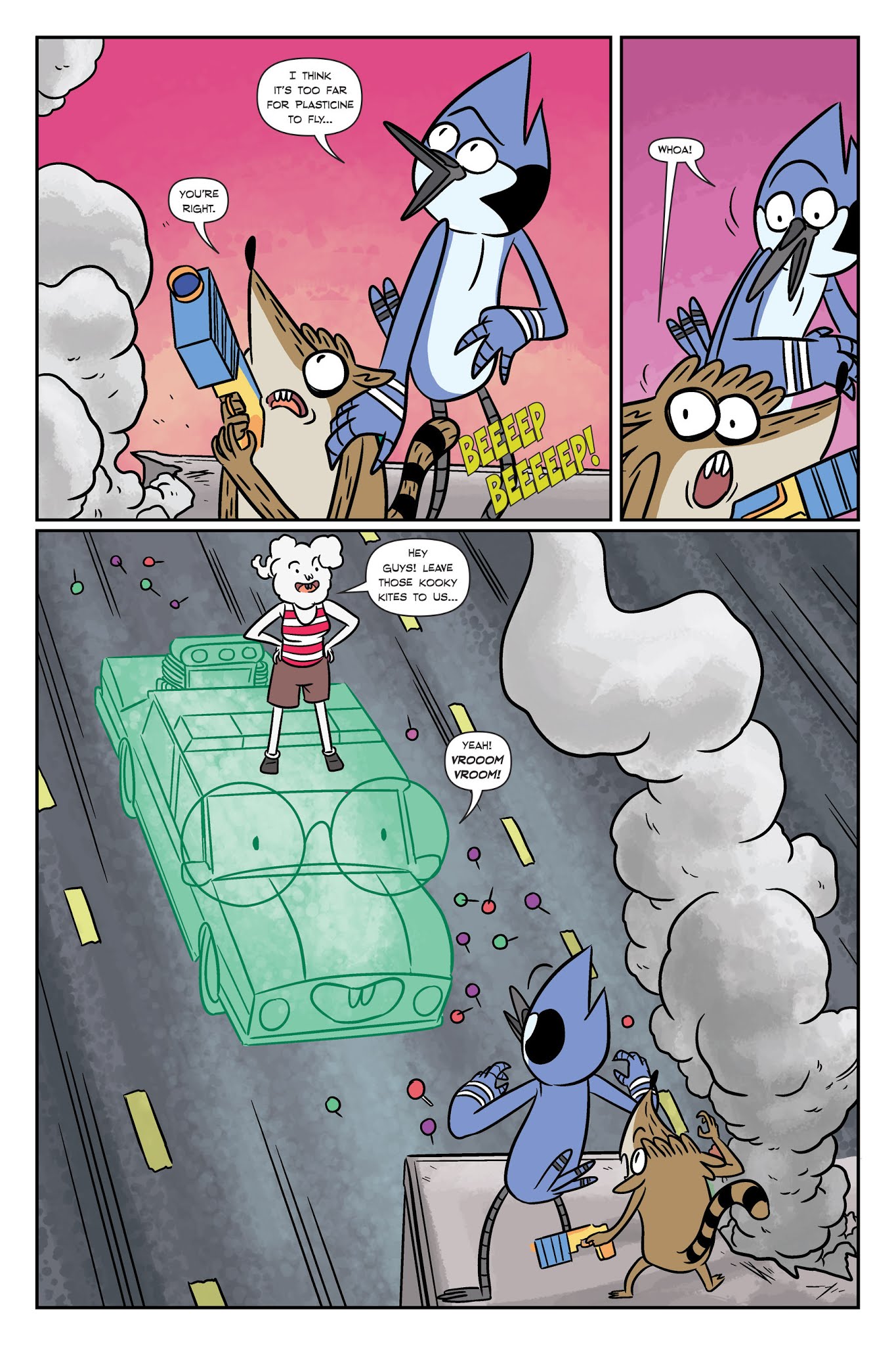 Read online Regular Show: Noir Means Noir, Buddy comic -  Issue # TPB (Part 2) - 43