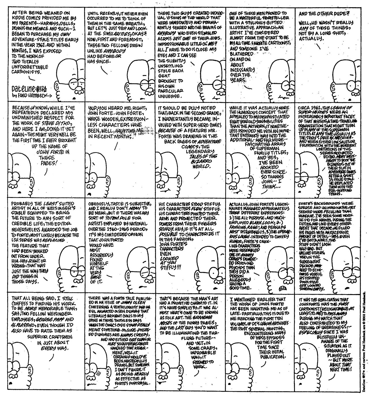 Read online The Nearly Complete Essential Hembeck Archives Omnibus comic -  Issue # TPB (Part 8) - 81