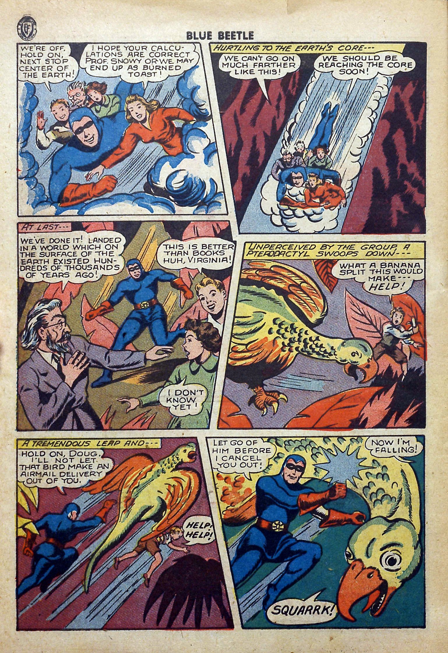 Read online The Blue Beetle comic -  Issue #37 - 25