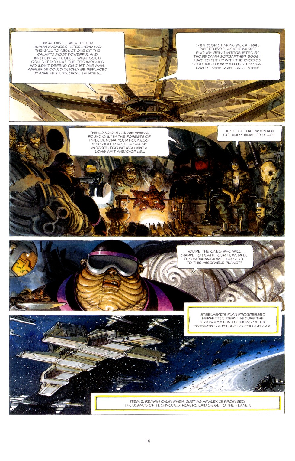 Read online The Metabarons comic -  Issue #14 - Galactic Threat - 14