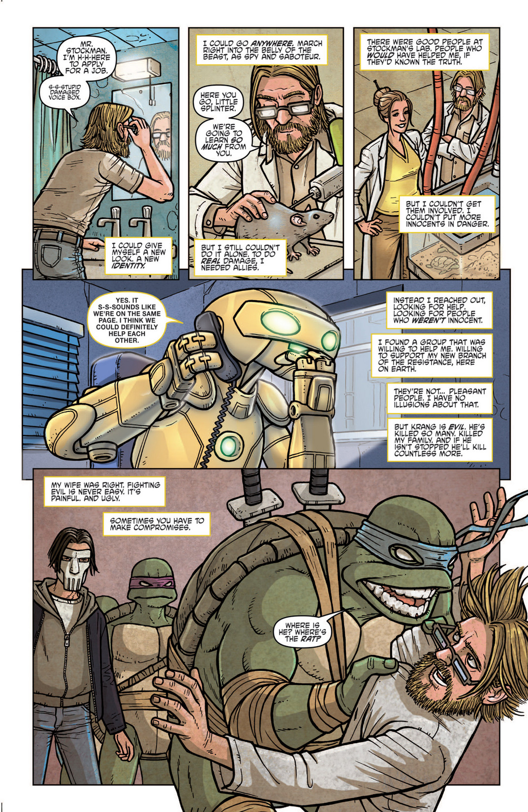 Read online Teenage Mutant Ninja Turtles Micro-Series comic -  Issue #8 - 24