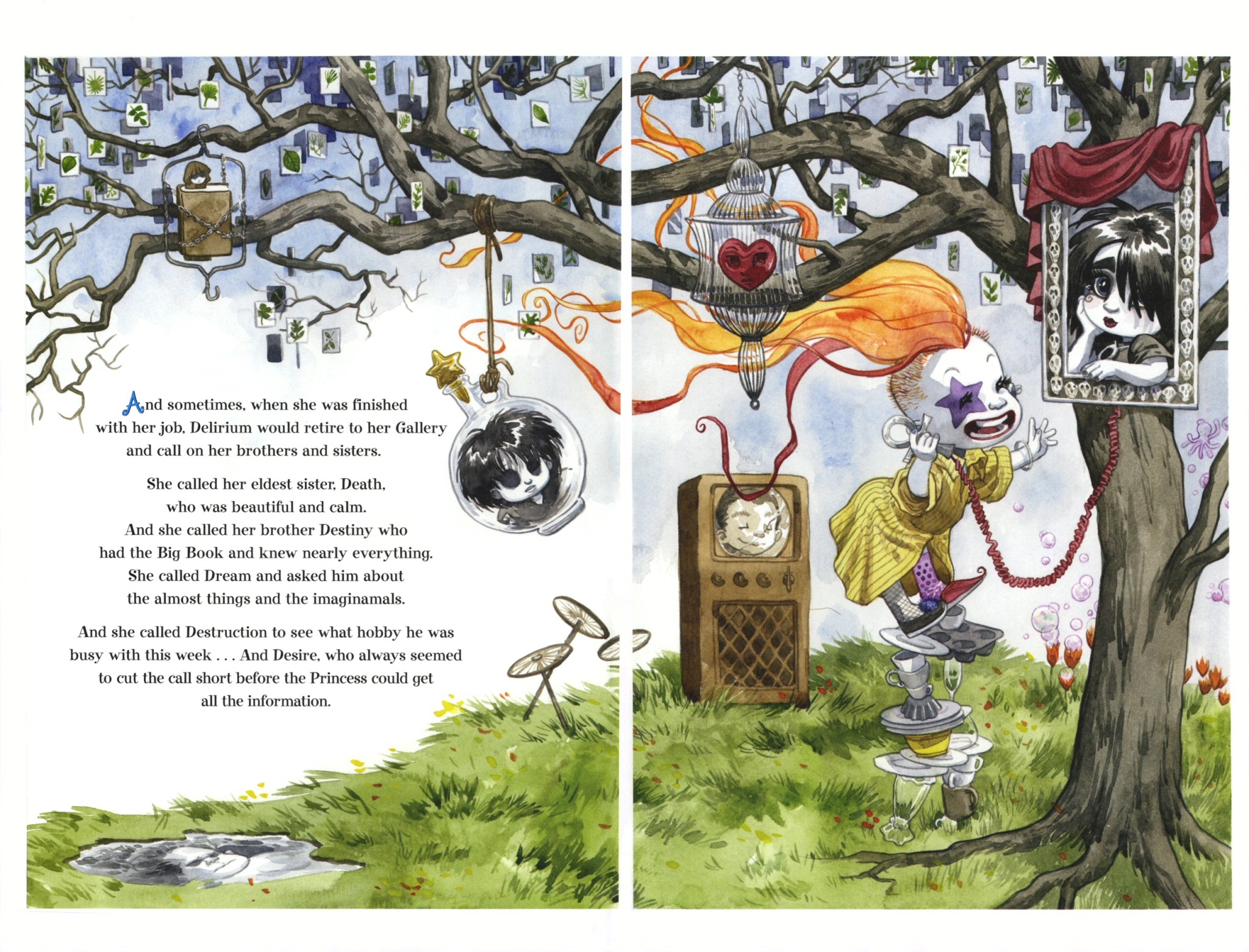 Read online Delirium's Party: A Little Endless Storybook comic -  Issue # TPB - 7