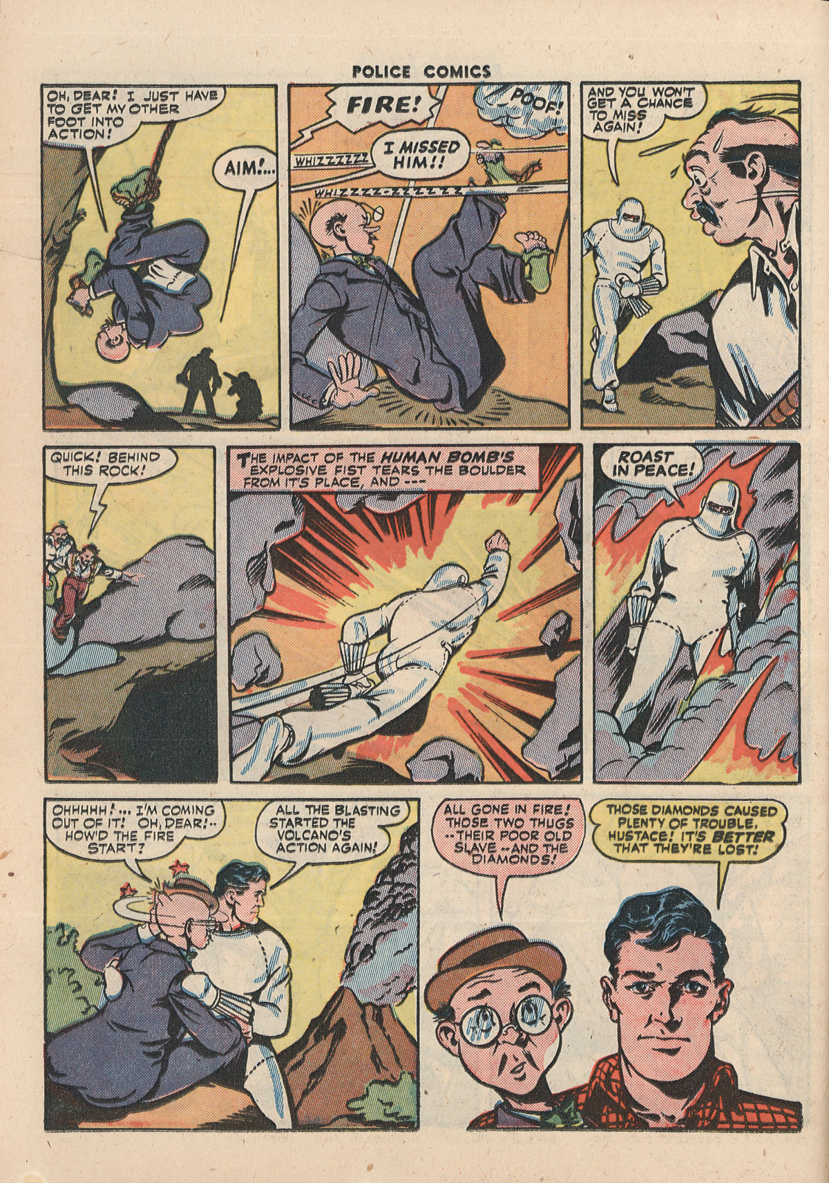 Read online Police Comics comic -  Issue #37 - 42