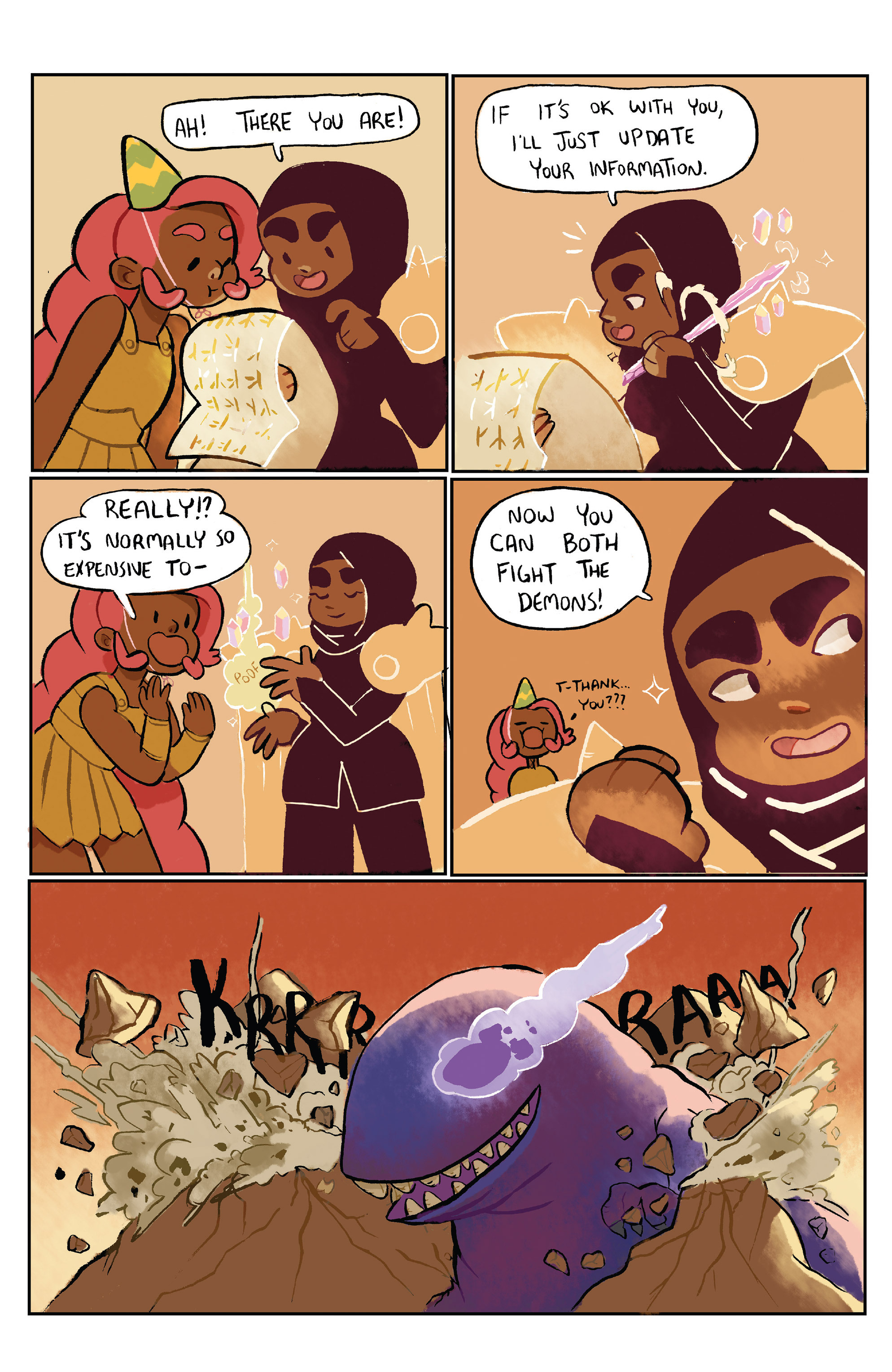 Read online Help Us! Great Warrior comic -  Issue #1 - 20