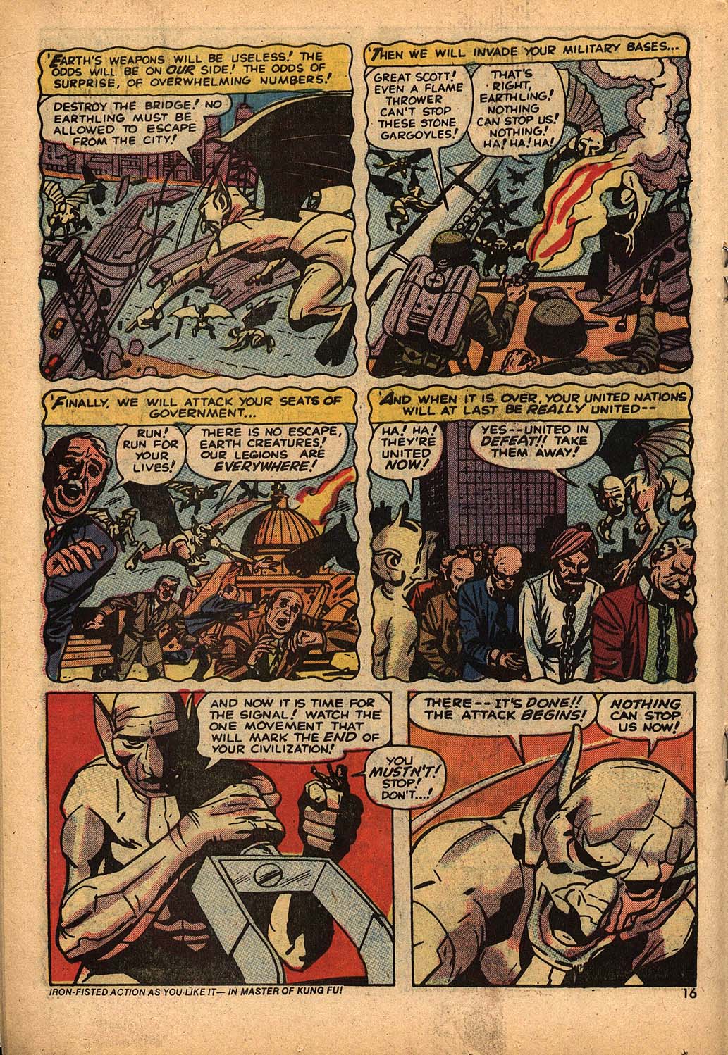 Read online Astonishing Tales (1970) comic -  Issue #22 - 10