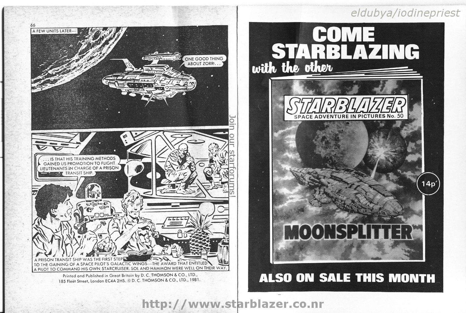 Read online Starblazer comic -  Issue #51 - 35