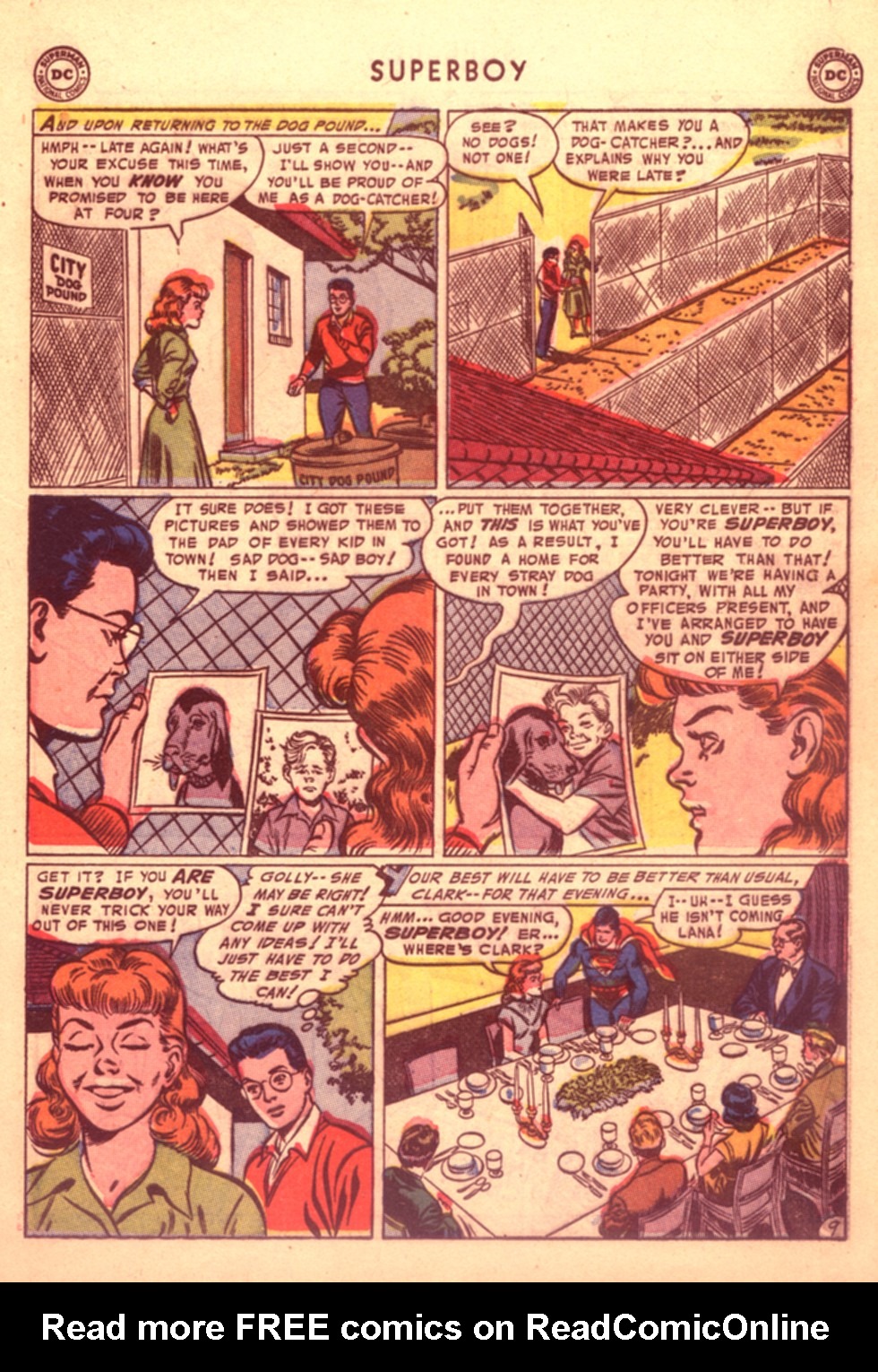Read online Superboy (1949) comic -  Issue #35 - 10