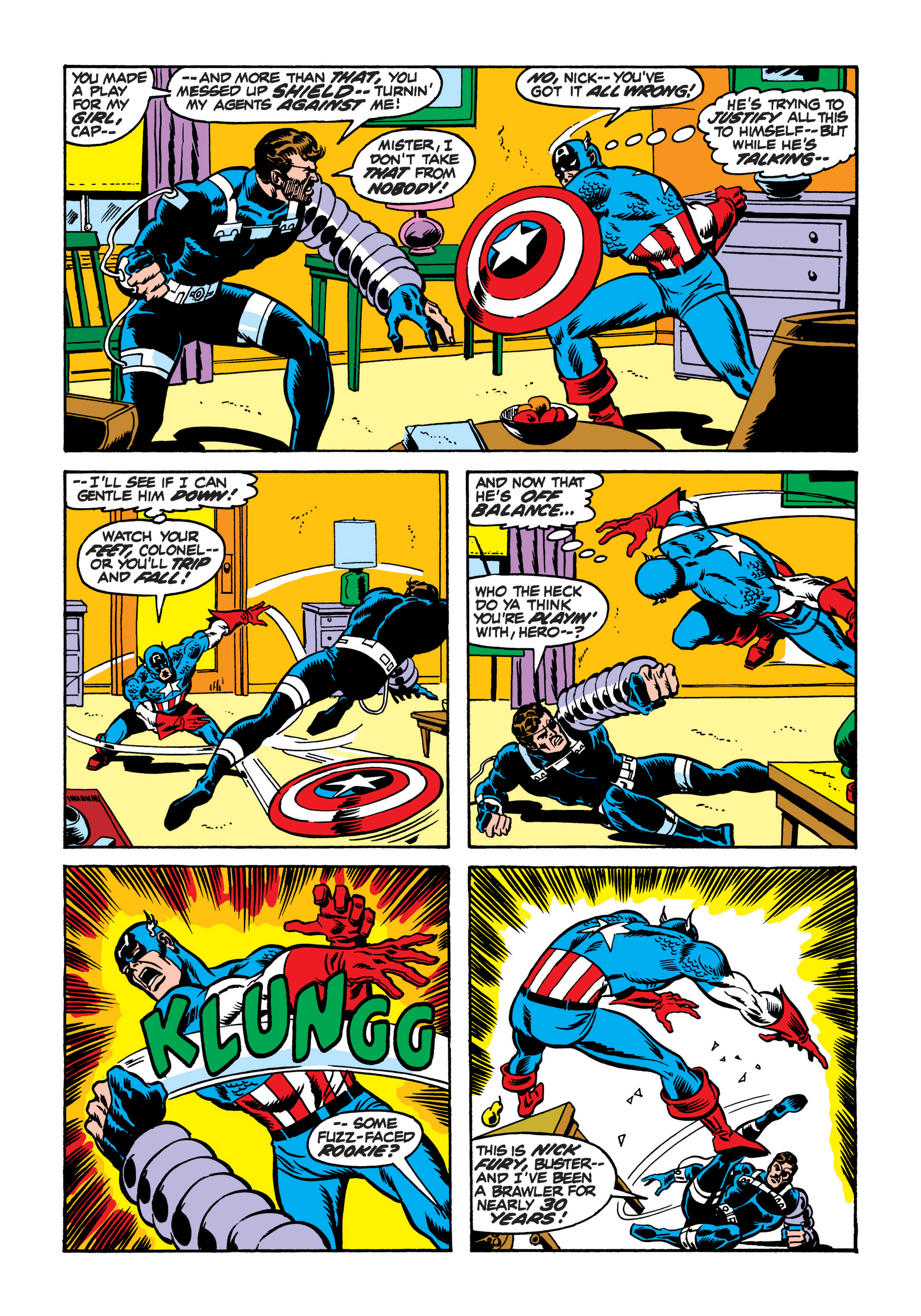 Read online Marvel Masterworks: Captain America comic -  Issue # TPB 7 (Part 1) - 99