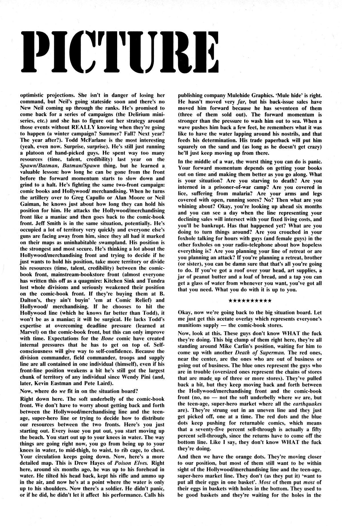 Cerebus Issue #190 #189 - English 3