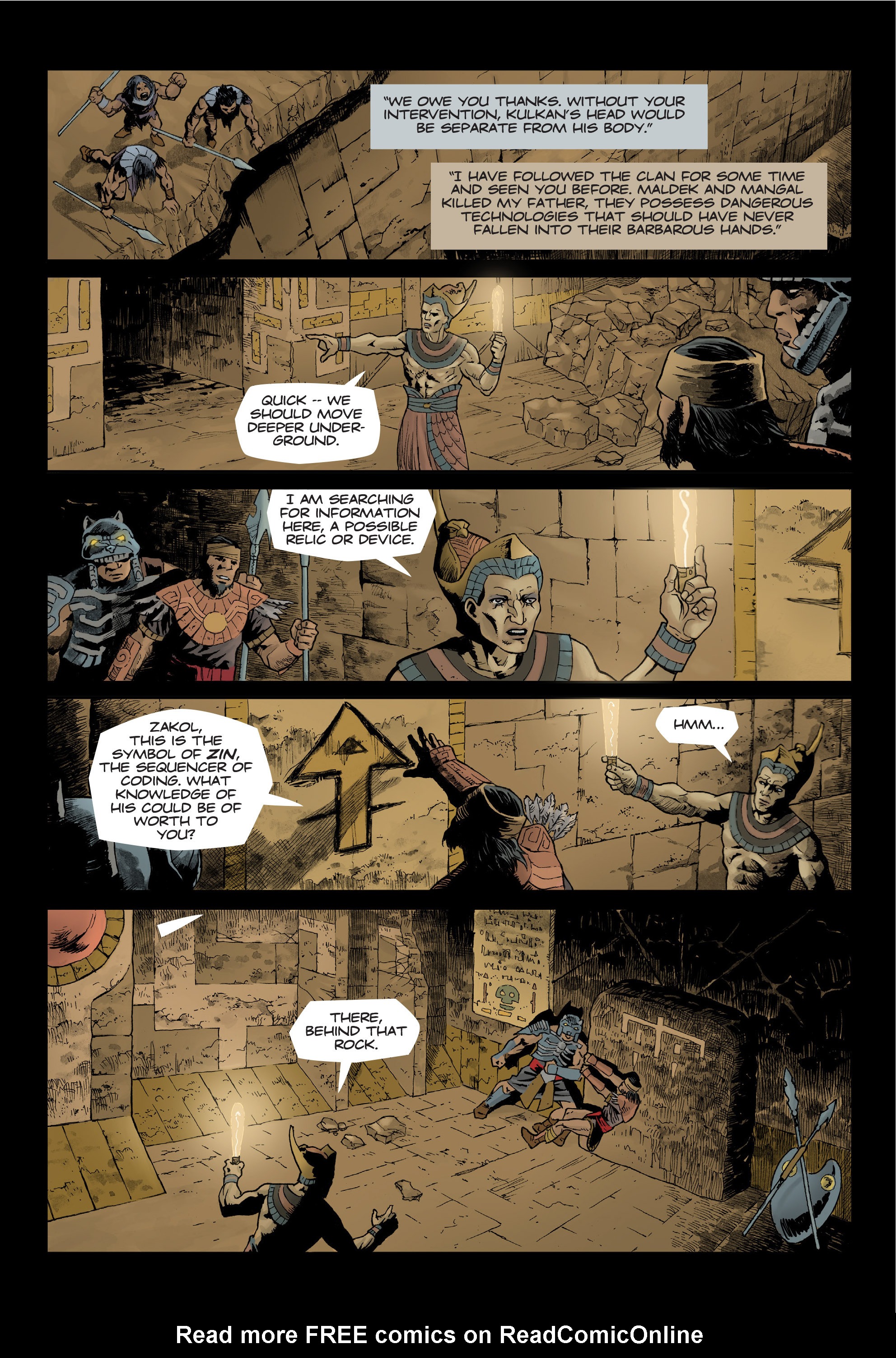 Read online Future Primitive comic -  Issue #3 - 17