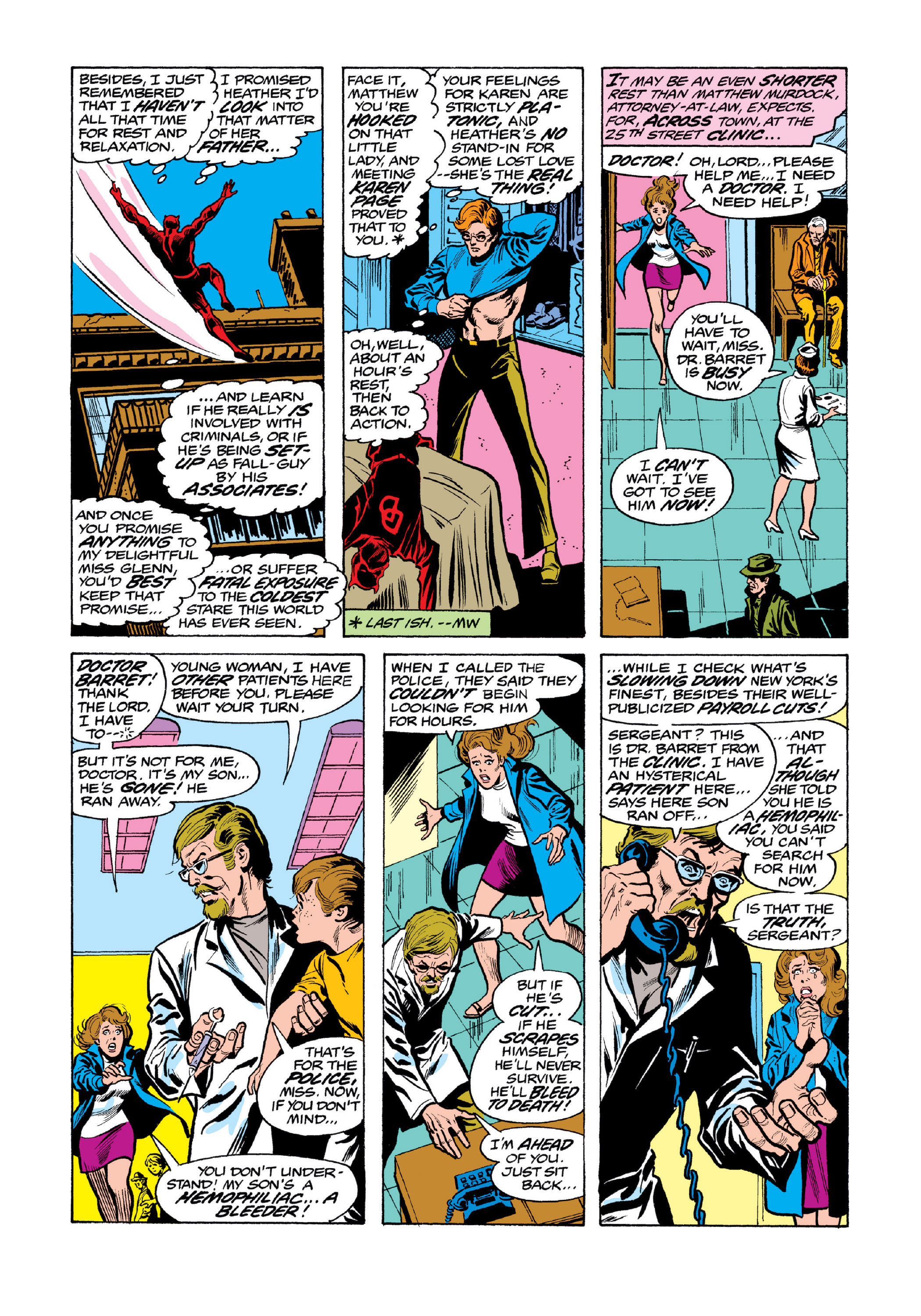 Read online Marvel Masterworks: Daredevil comic -  Issue # TPB 13 (Part 2) - 74