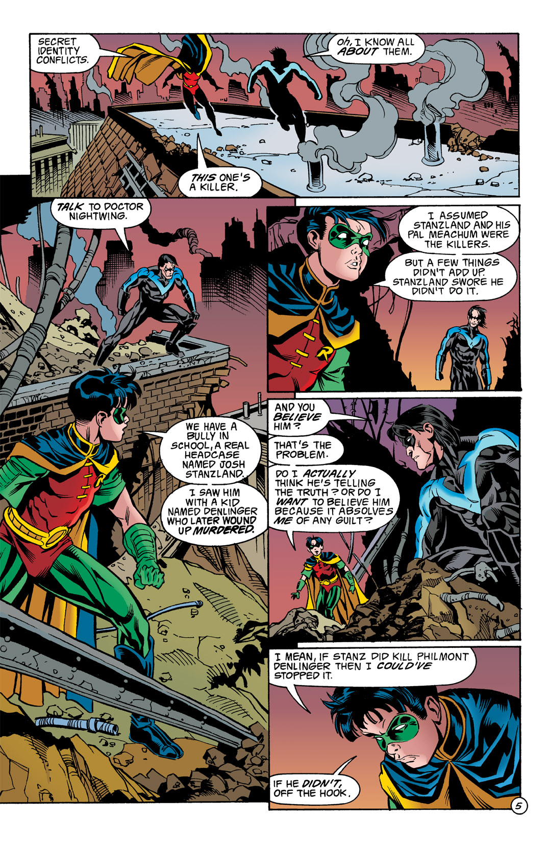 Read online Robin (1993) comic -  Issue #61 - 6