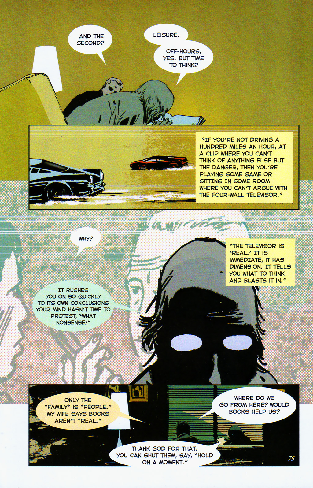 Read online Ray Bradbury's Fahrenheit 451: The Authorized Adaptation comic -  Issue # TPB - 84