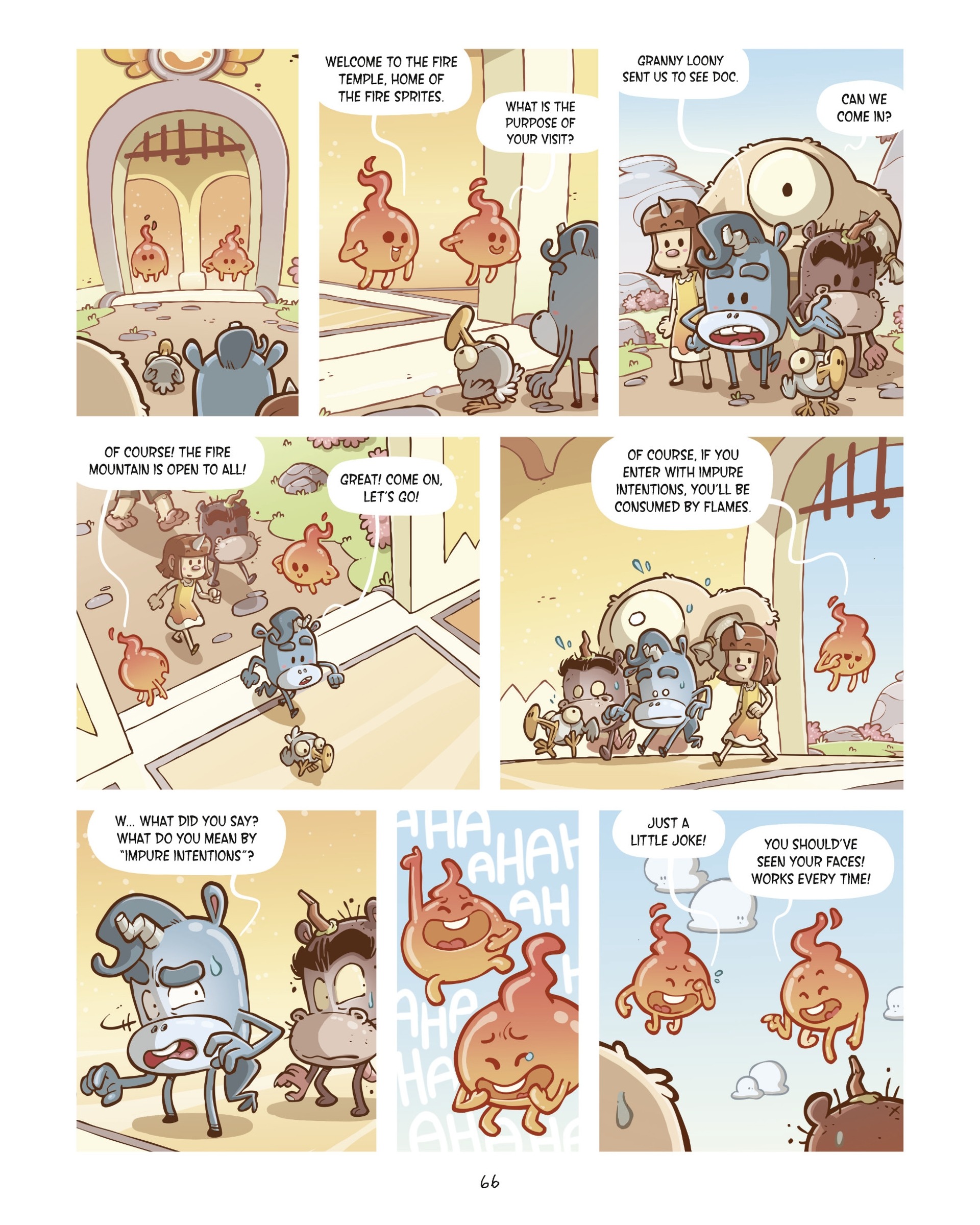 Read online Loonicorns comic -  Issue #1 - 64