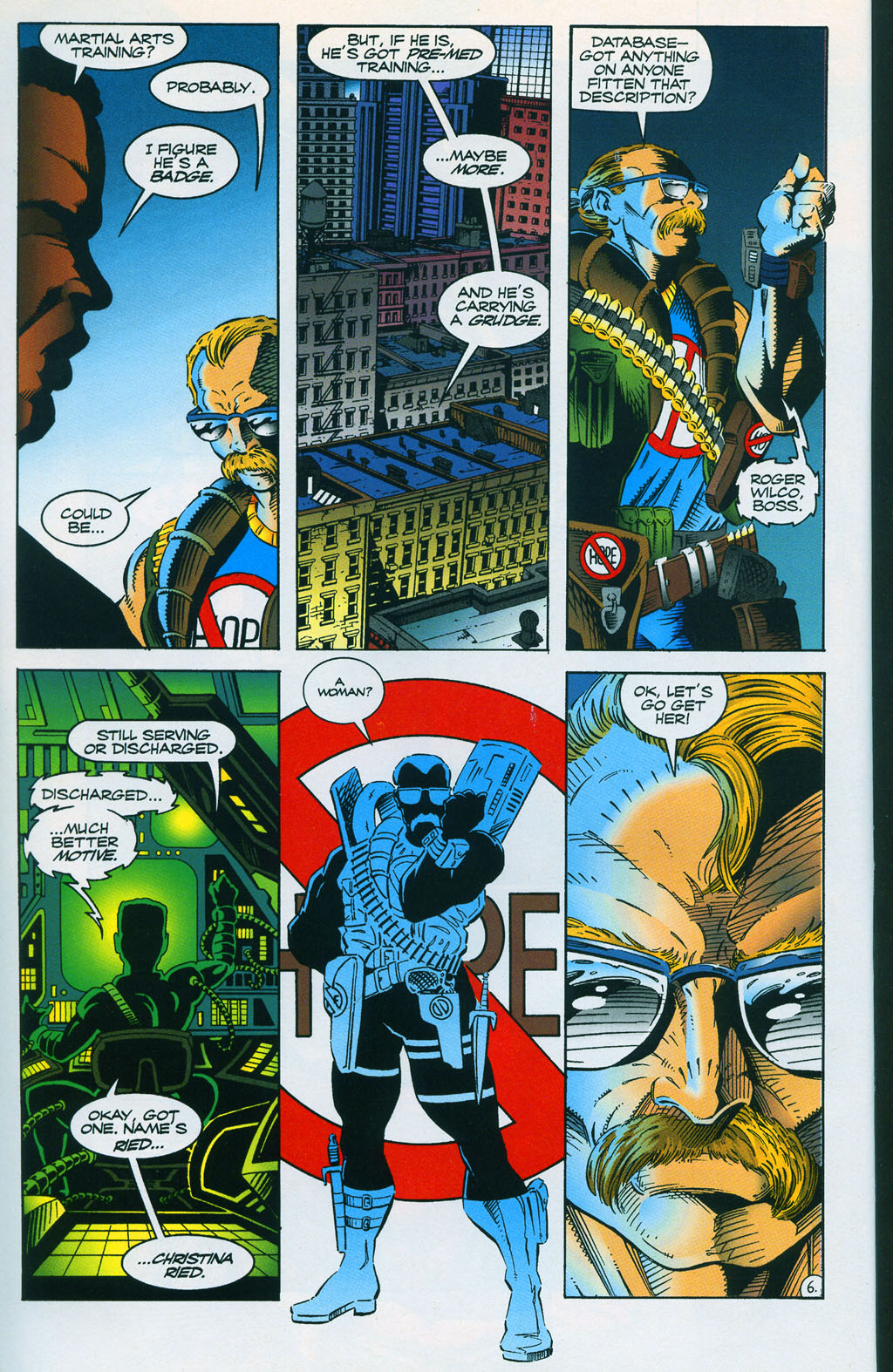 Read online ShadowHawk comic -  Issue #7 - 10