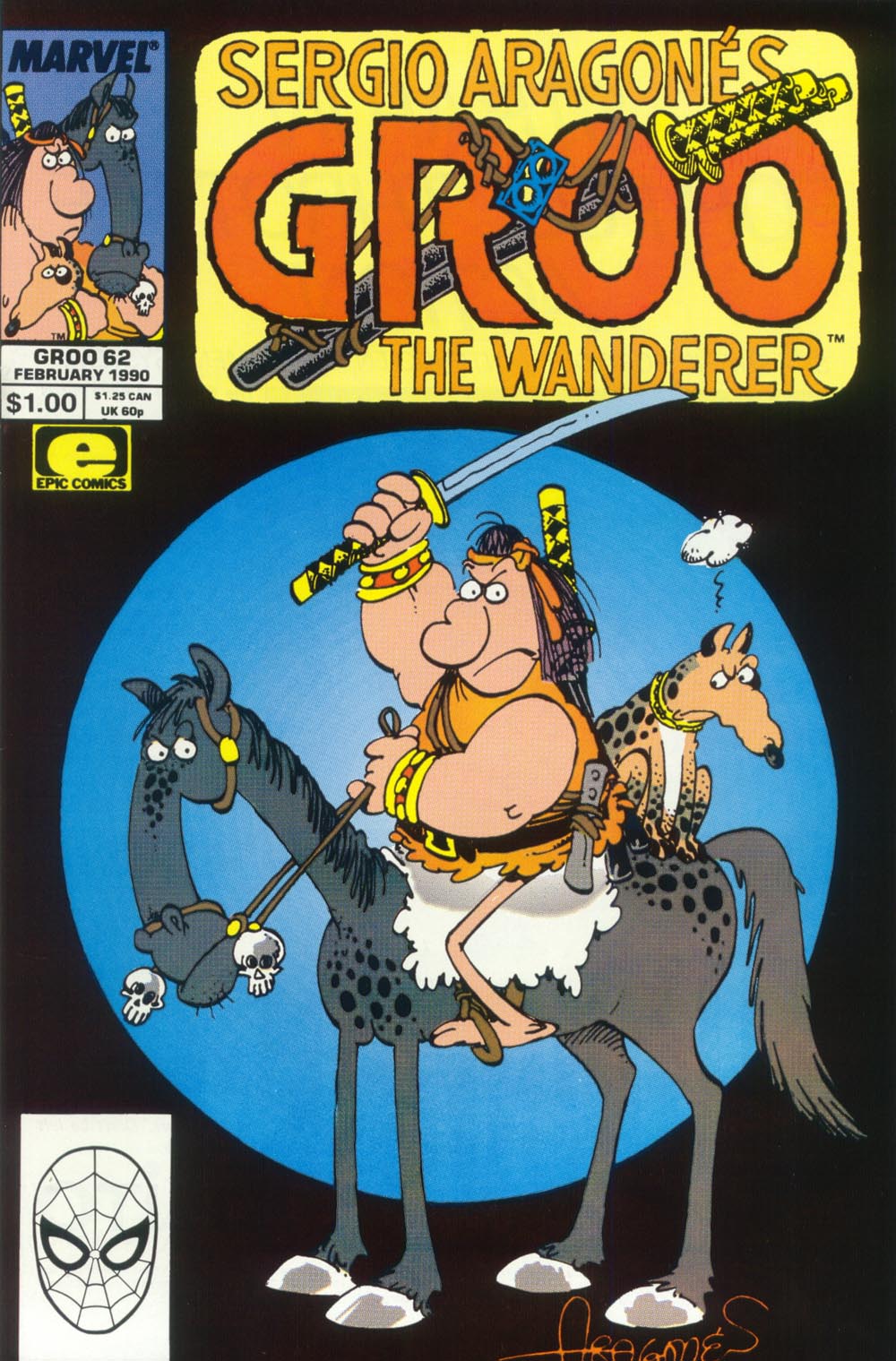 Sergio Aragonés Groo the Wanderer comic - Issue #62 - 1. Online read comic ...